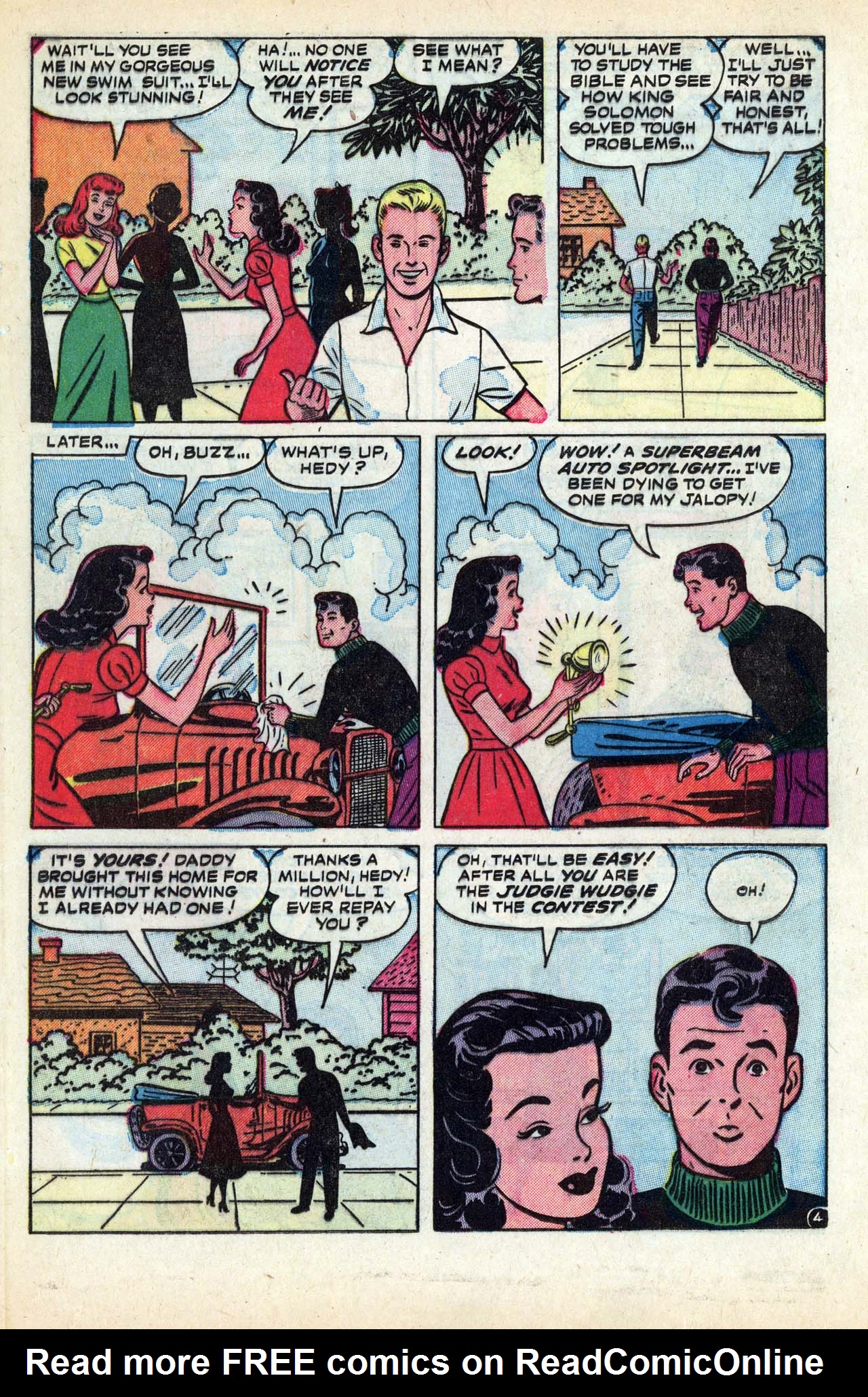 Read online Patsy and Hedy comic -  Issue #30 - 21