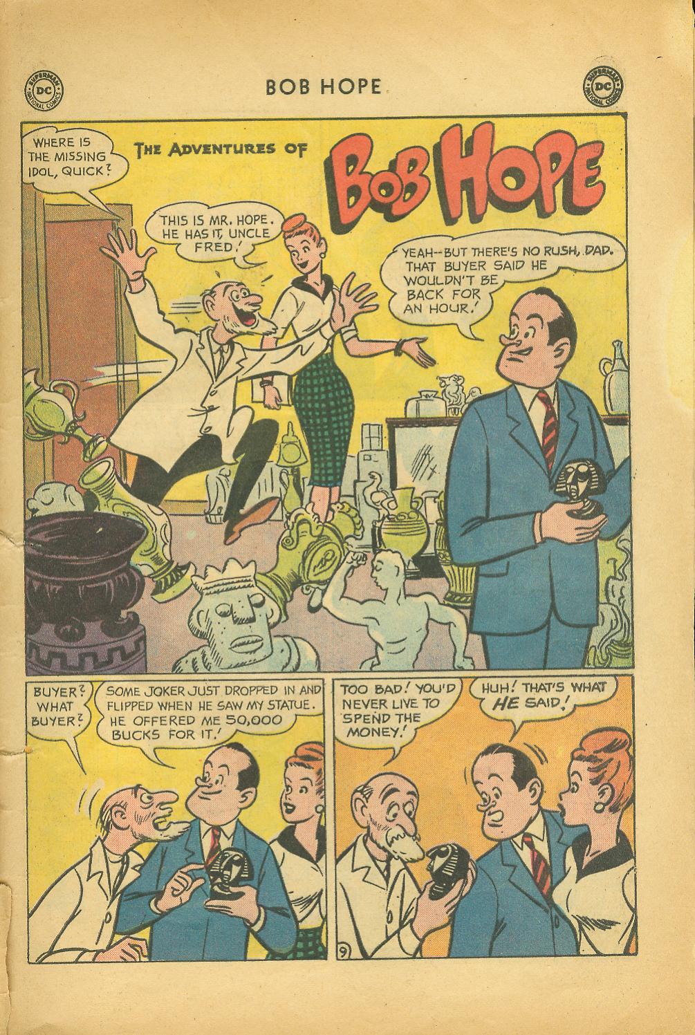 Read online The Adventures of Bob Hope comic -  Issue #64 - 13