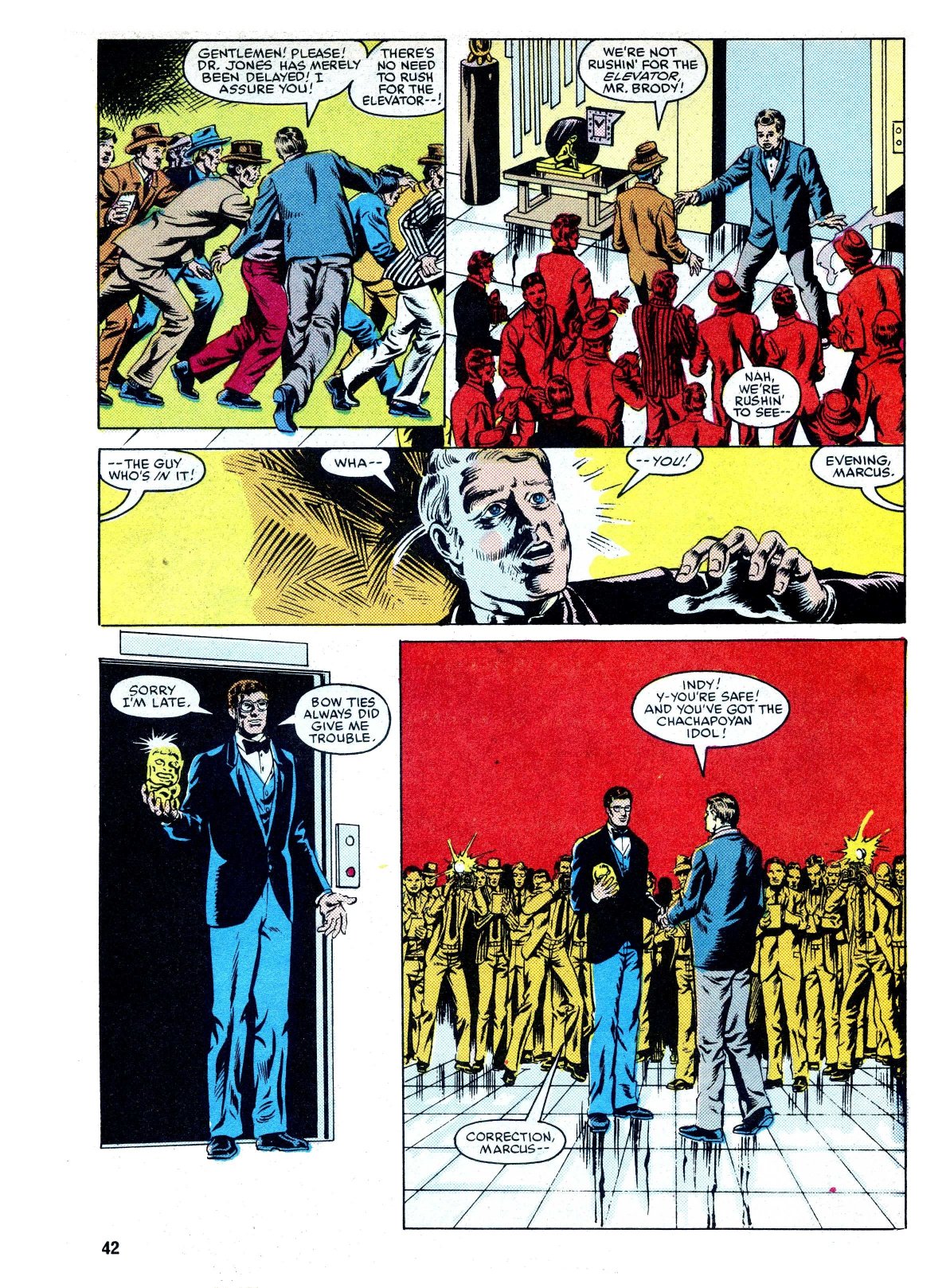 Read online Indiana Jones comic -  Issue #6 - 42