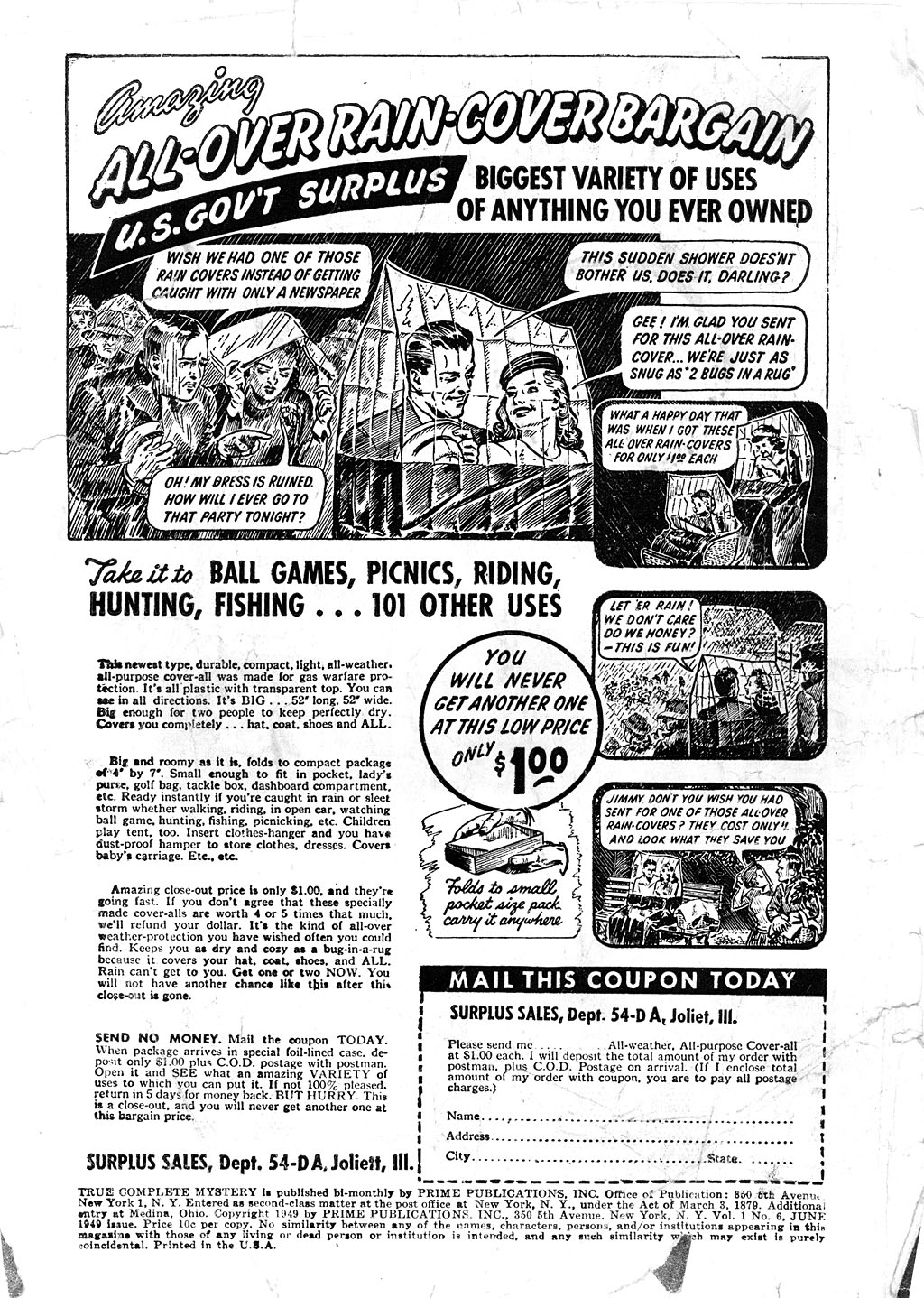 Read online True Complete Mystery comic -  Issue #6 - 2