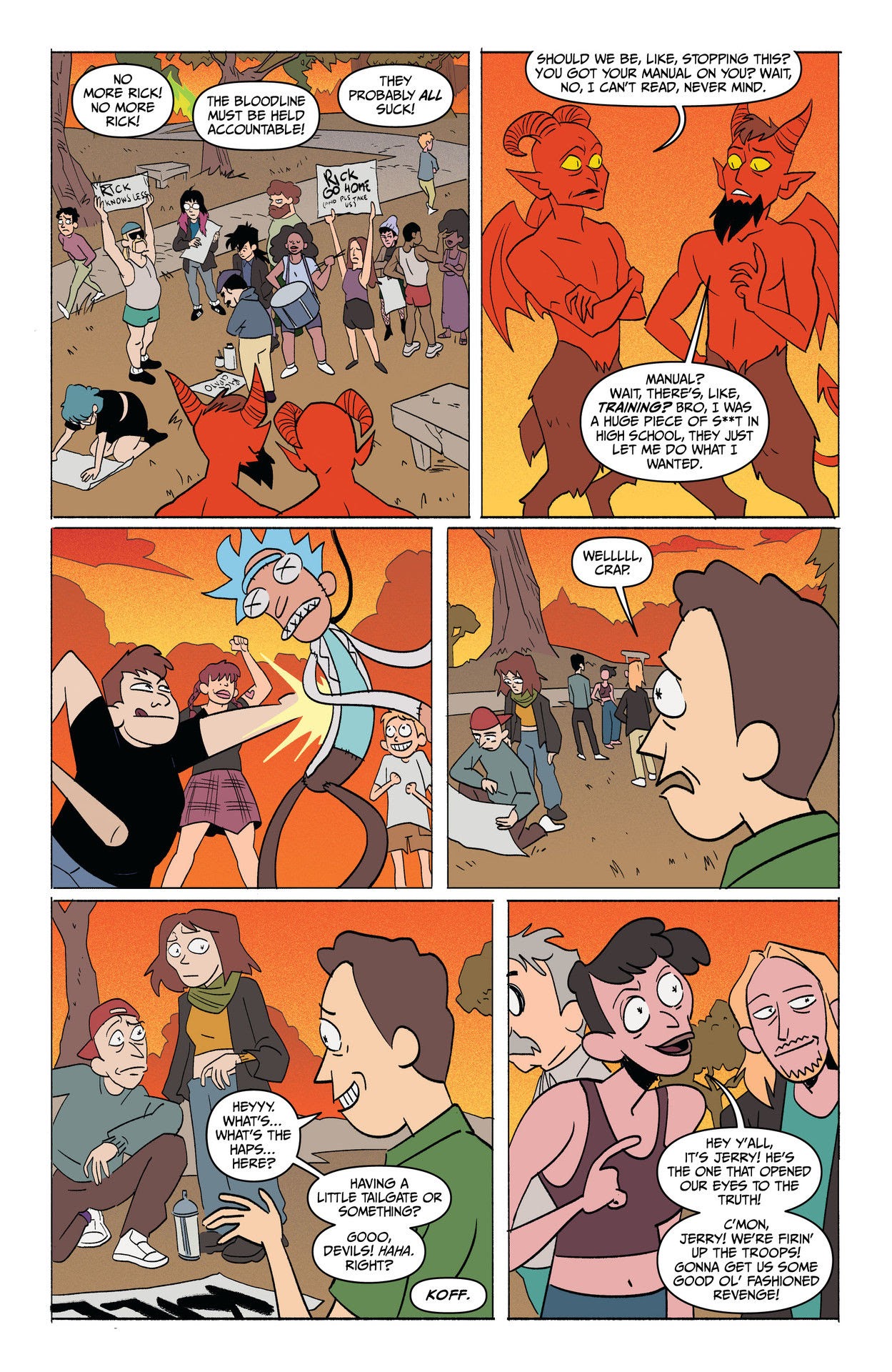 Read online Rick and Morty: Go to Hell comic -  Issue #3 - 18