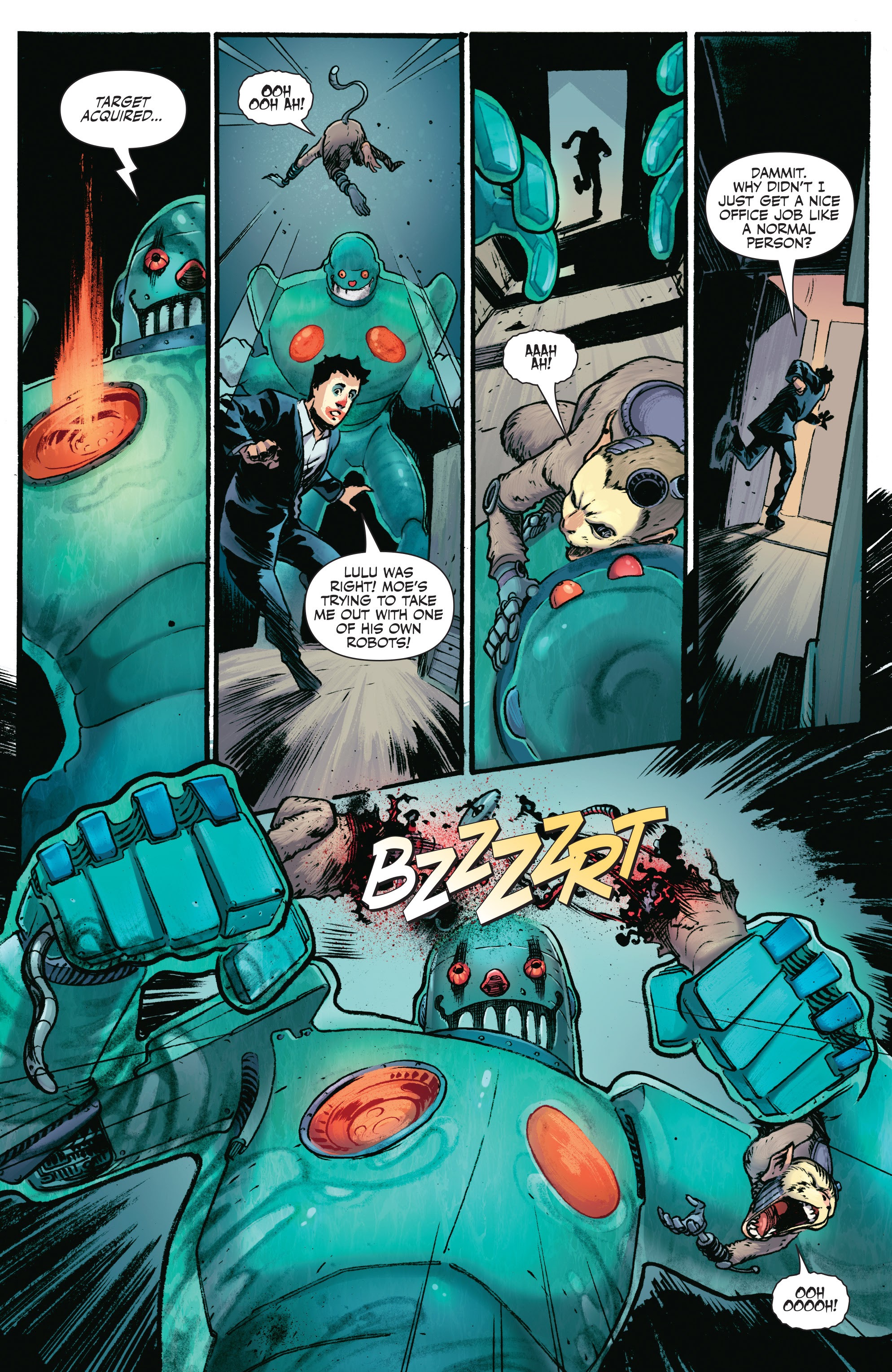 Read online Robot Clown Mob comic -  Issue # TPB - 68