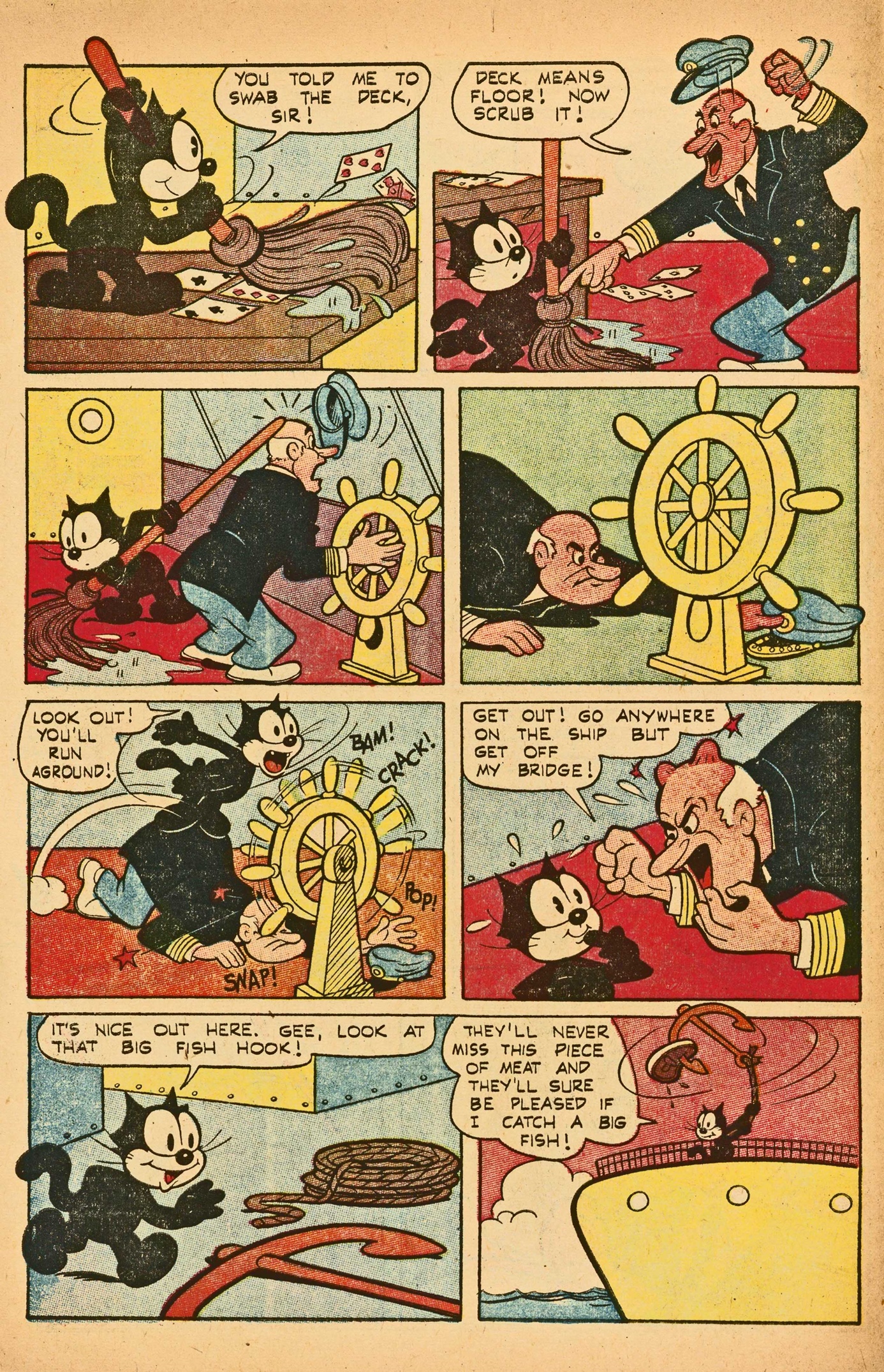 Read online Felix the Cat (1951) comic -  Issue #34 - 8