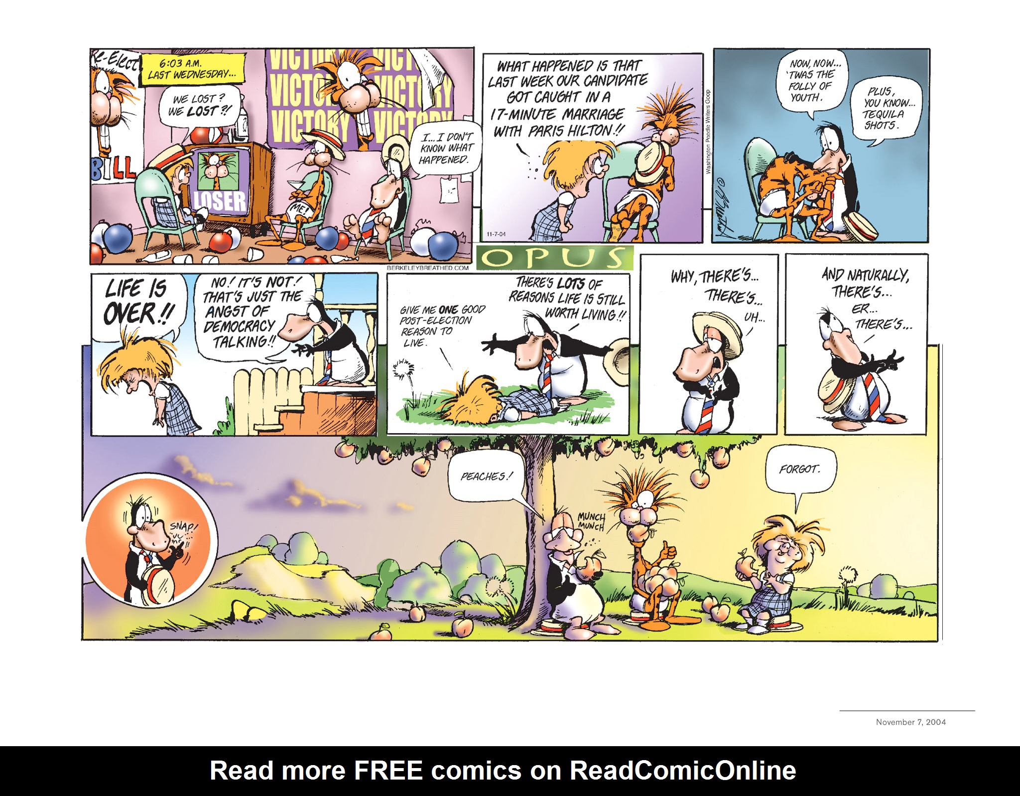 Read online Opus Complete Sunday Strips From 2003-2008 comic -  Issue # TPB (Part 1) - 57