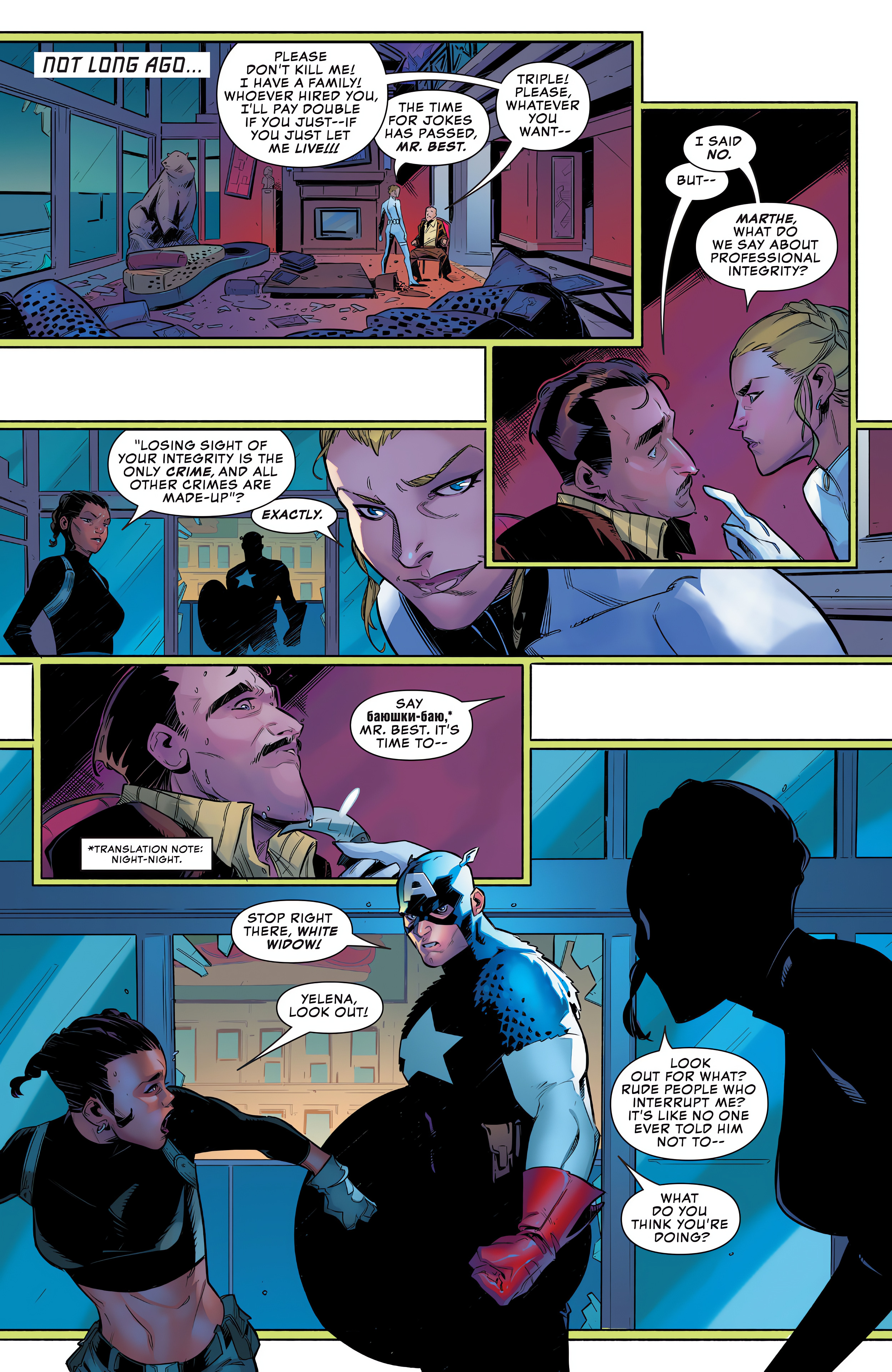 Read online White Widow (2023) comic -  Issue #1 - 3