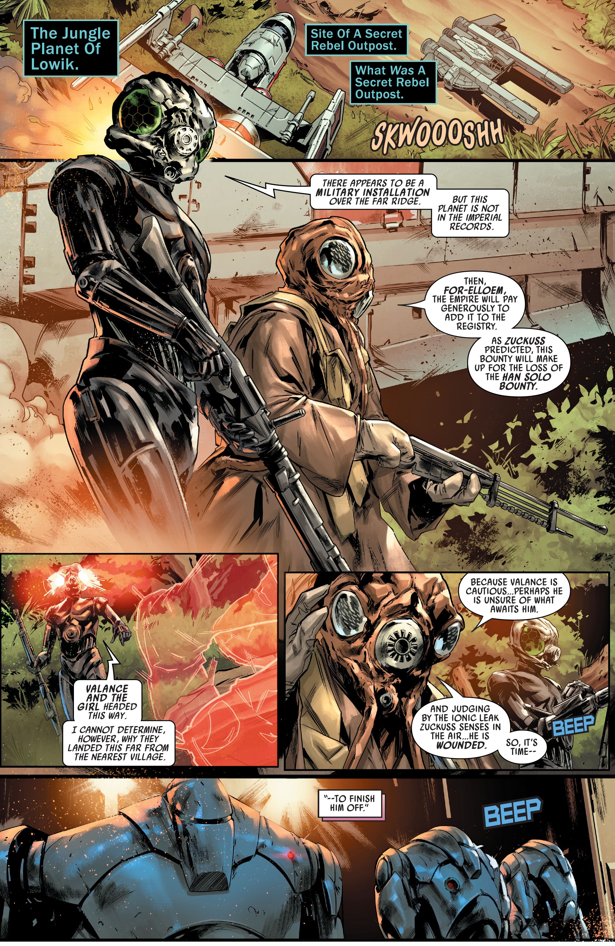 Read online Star Wars: Bounty Hunters comic -  Issue #7 - 3
