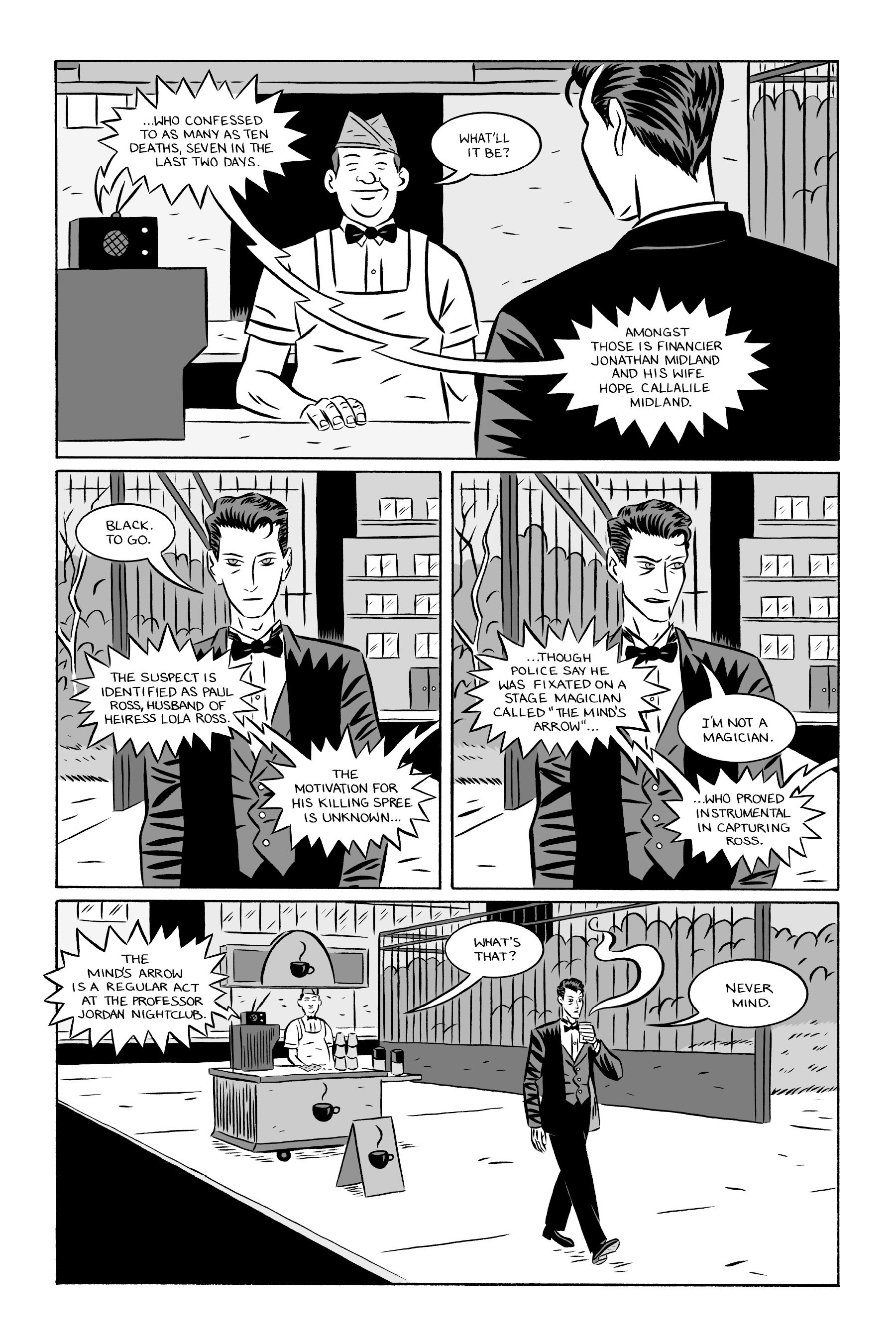 Read online Archer Coe and the Thousand Natural Shocks comic -  Issue #14 - 16