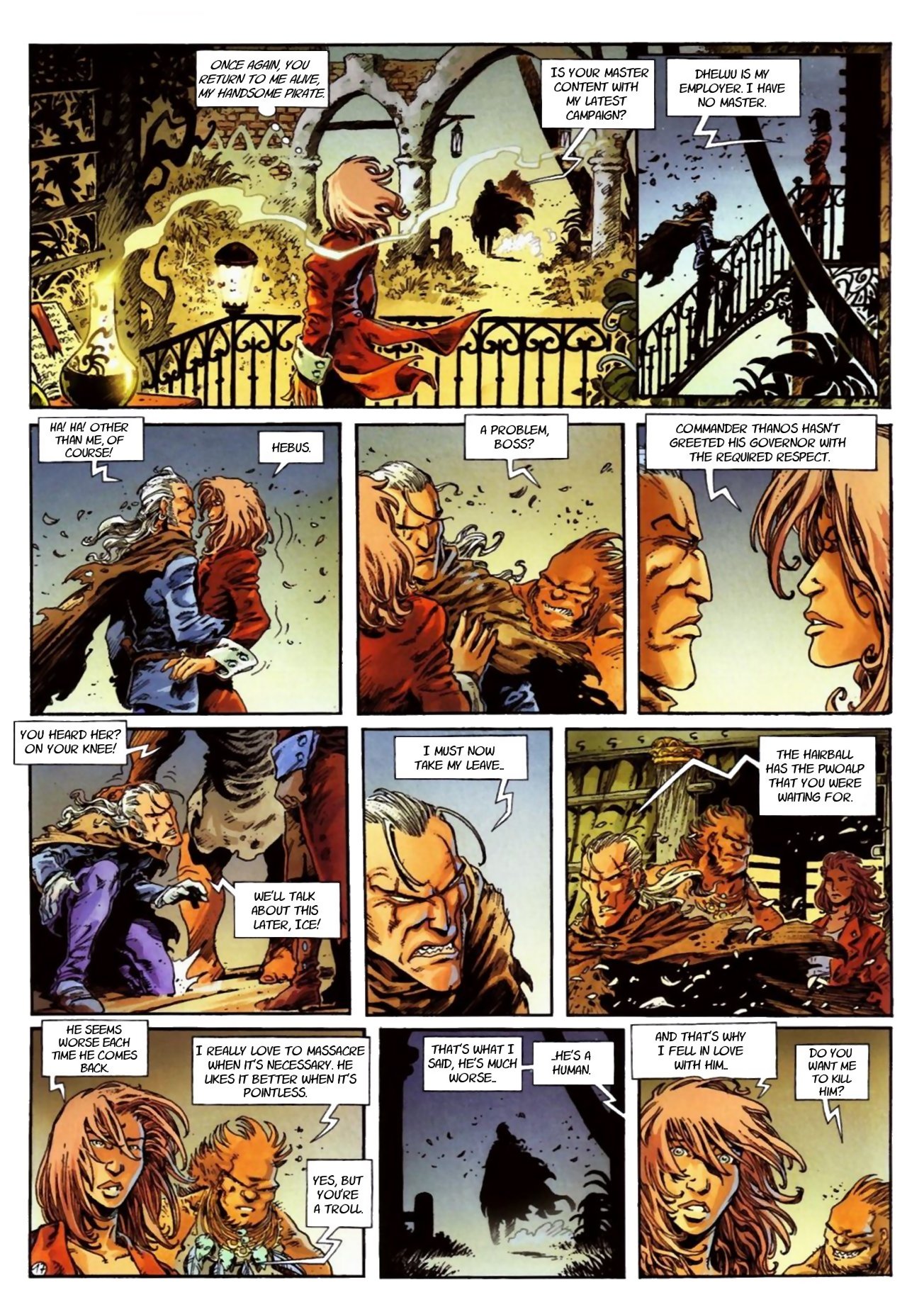 Read online Lanfeust Of The Stars comic -  Issue #6 - 21