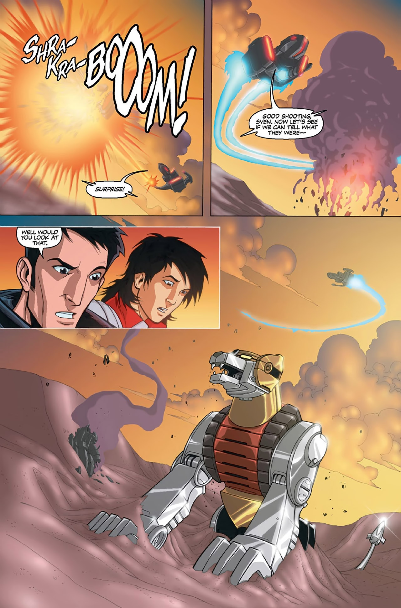Read online Voltron: Defender of the Universe (Existed) comic -  Issue #2 - 11