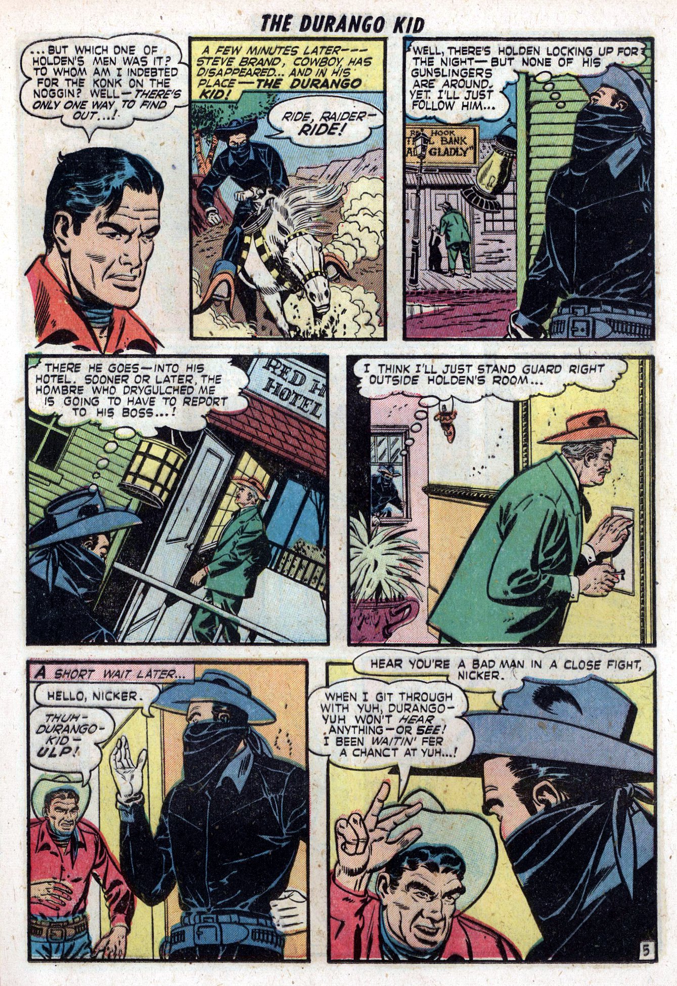Read online Charles Starrett as The Durango Kid comic -  Issue #11 - 13
