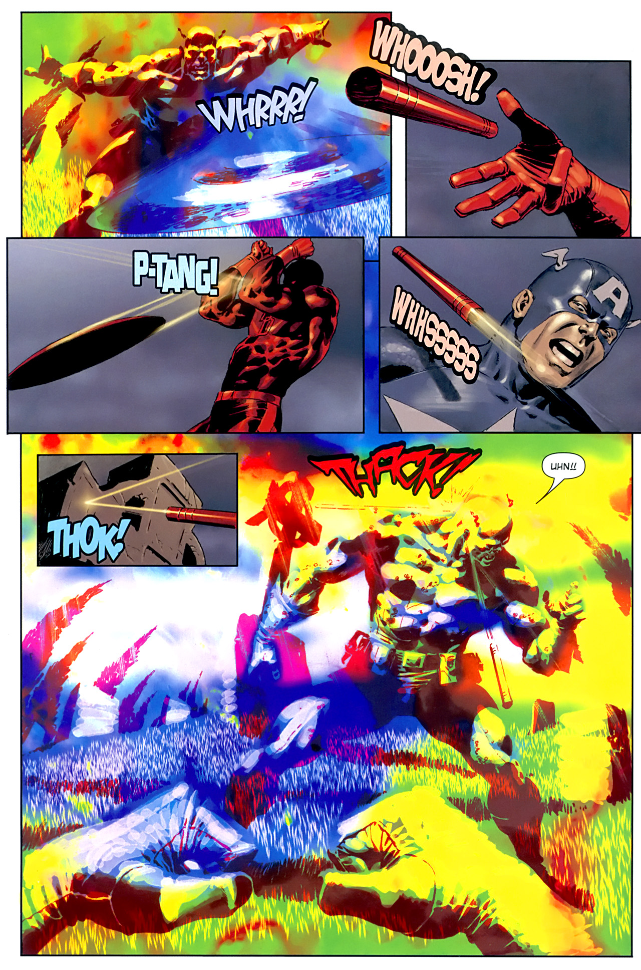 Read online Daredevil & Captain America: Dead On Arrival comic -  Issue # Full - 38
