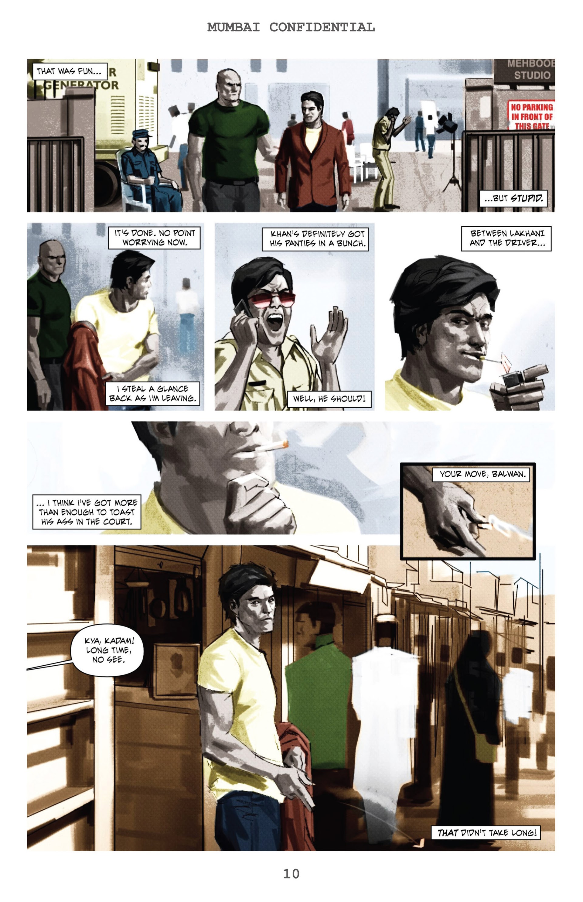 Read online Mumbai Confidential comic -  Issue #7 - 10
