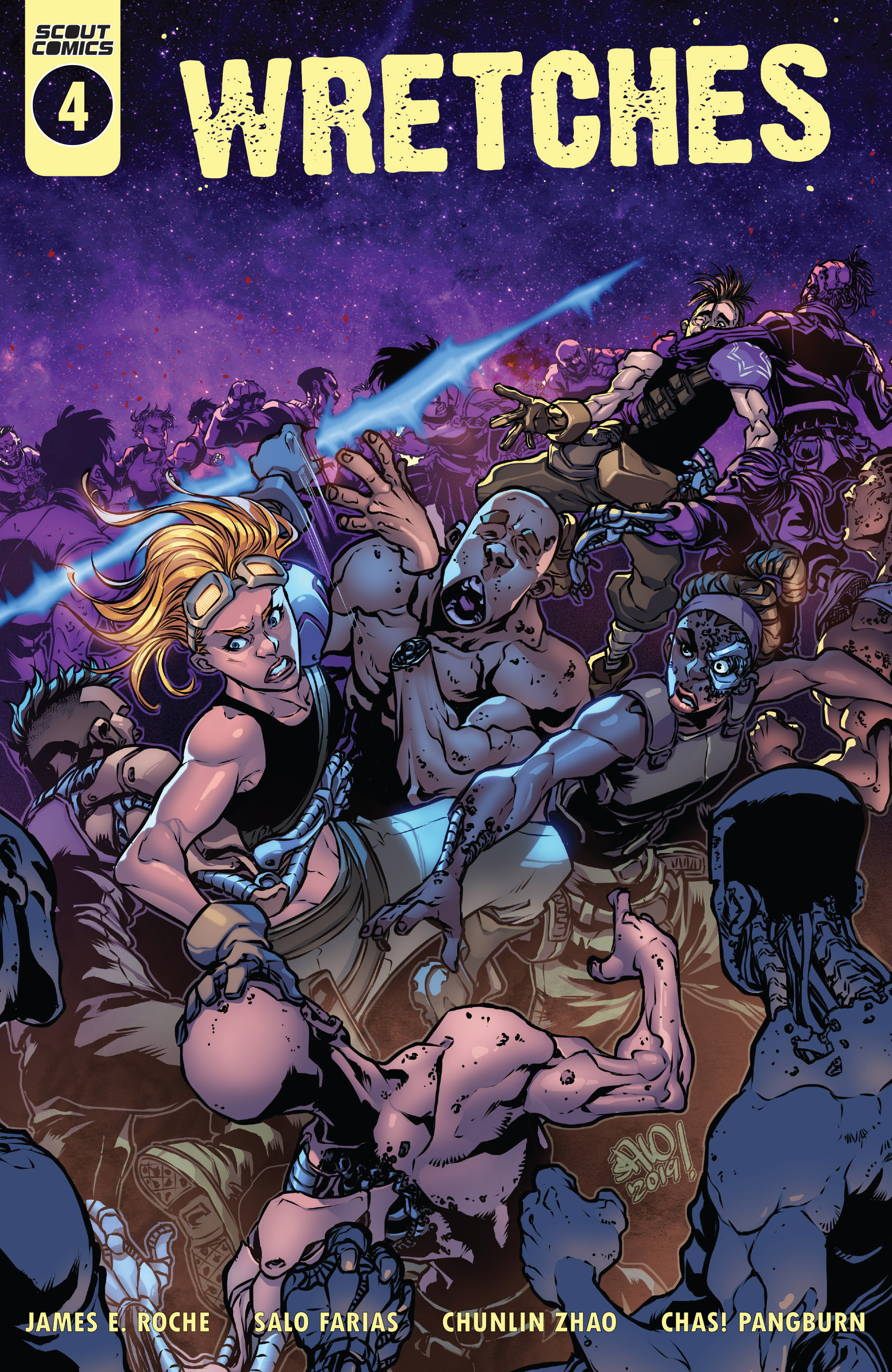 Read online Wretches comic -  Issue #4 - 1