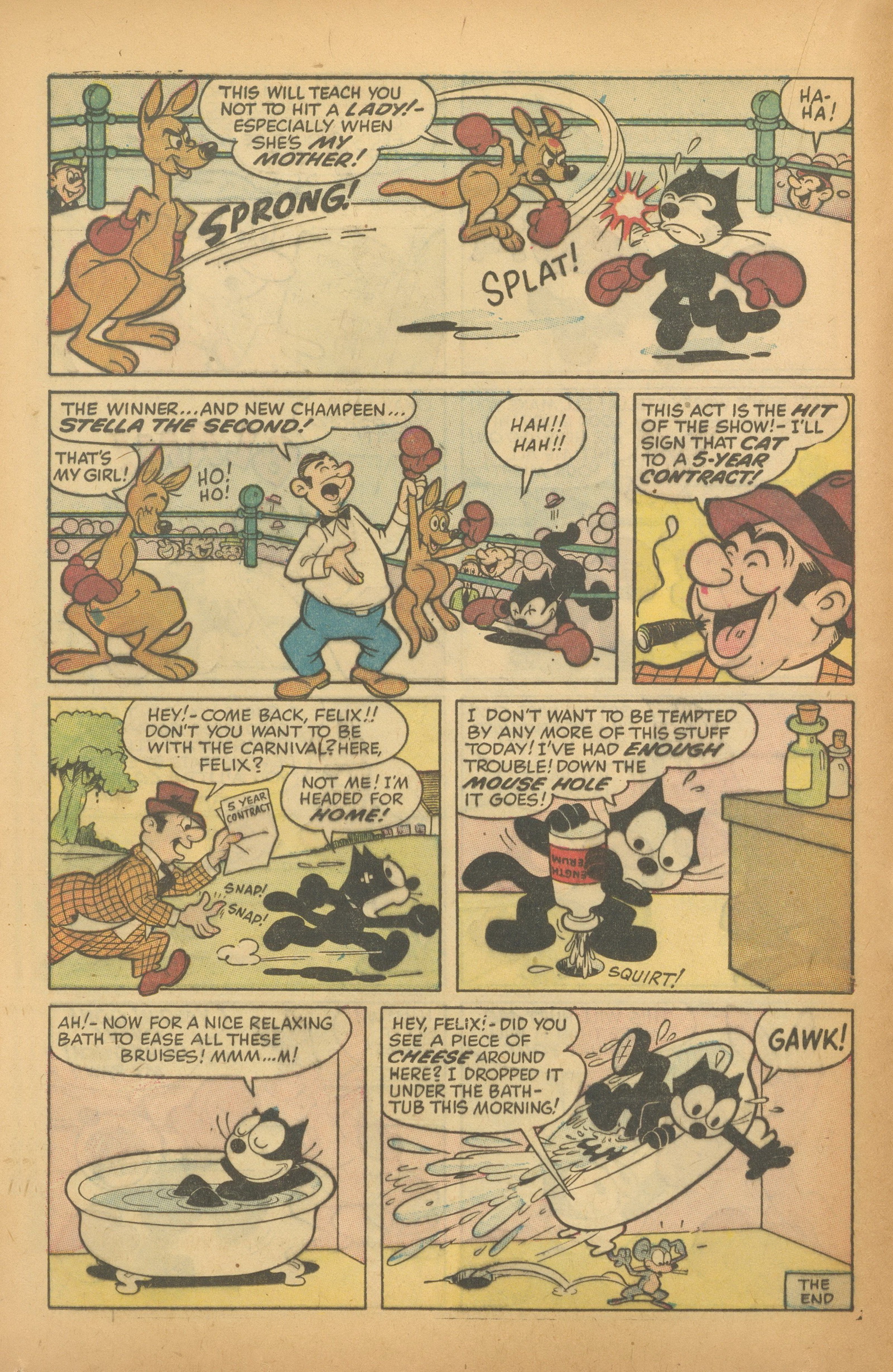 Read online Felix the Cat (1955) comic -  Issue #63 - 16