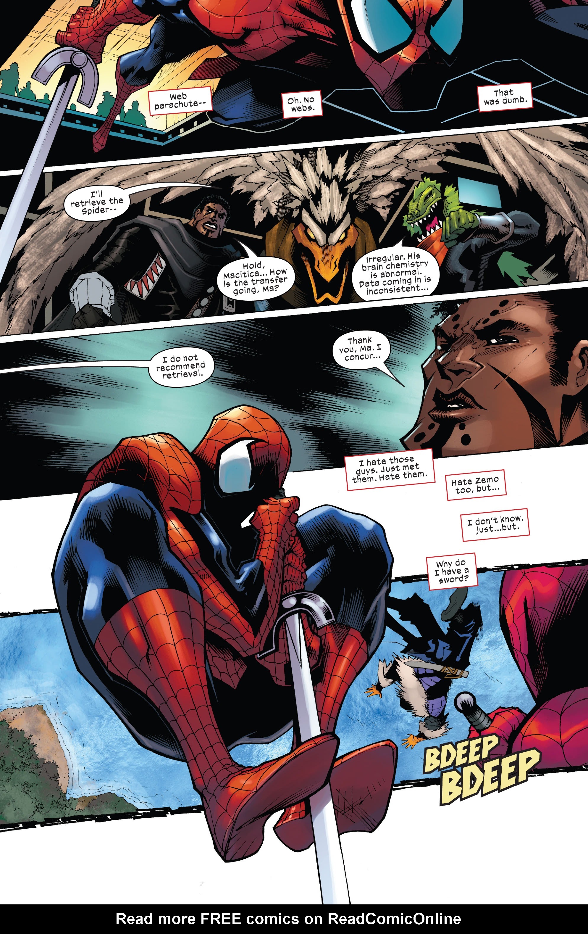 Read online Non-Stop Spider-Man comic -  Issue #5 - 16