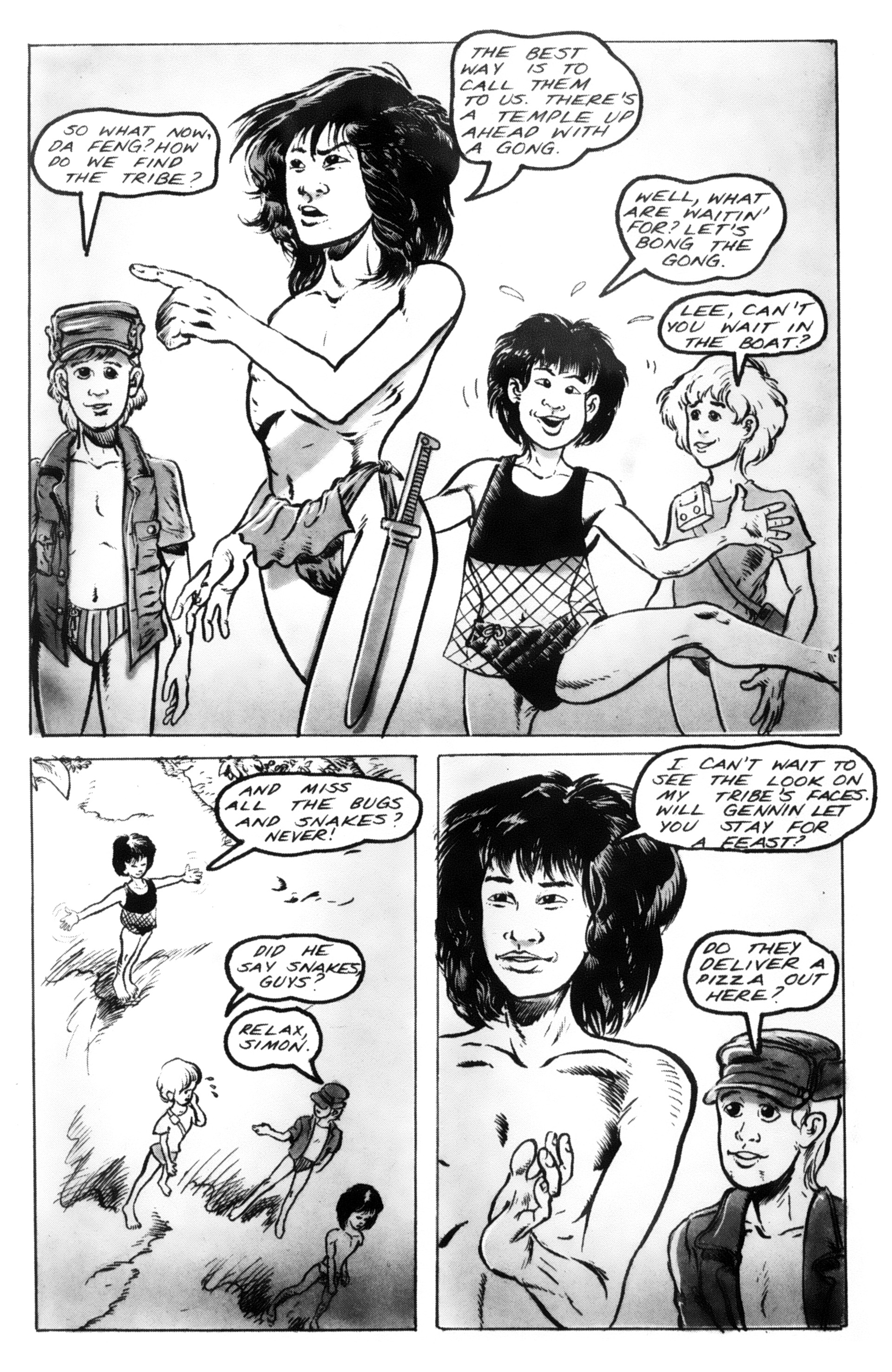 Read online Samurai (1988) comic -  Issue #6 - 7