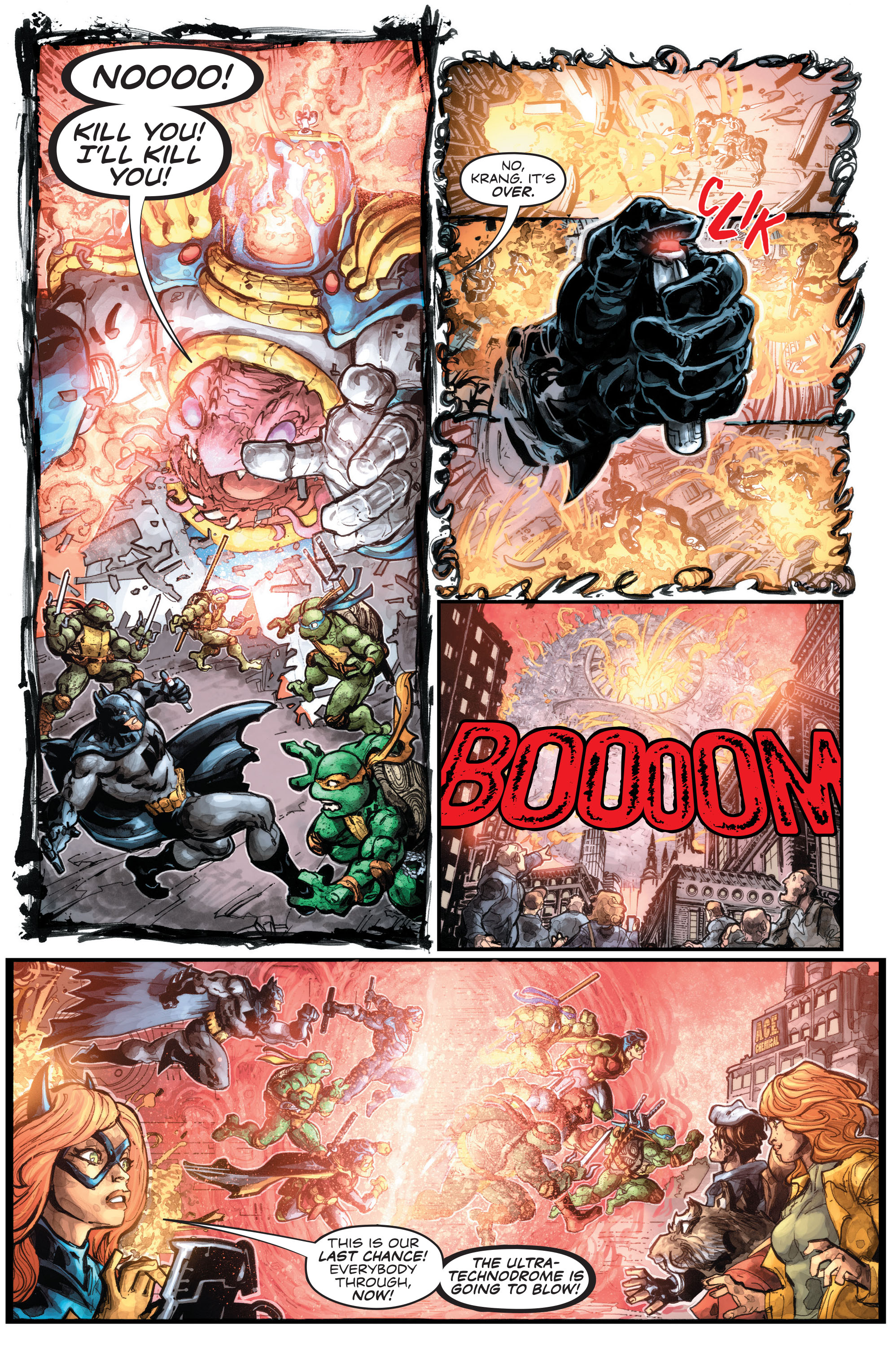 Read online Batman/Teenage Mutant Ninja Turtles III comic -  Issue # _TPB (Part 2) - 16