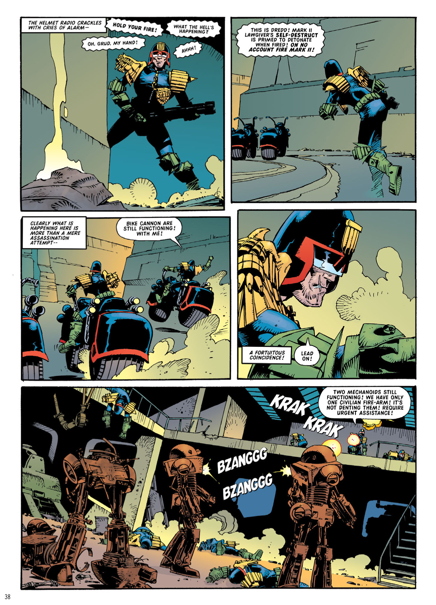 Read online Judge Dredd: The Complete Case Files comic -  Issue # TPB 30 - 40