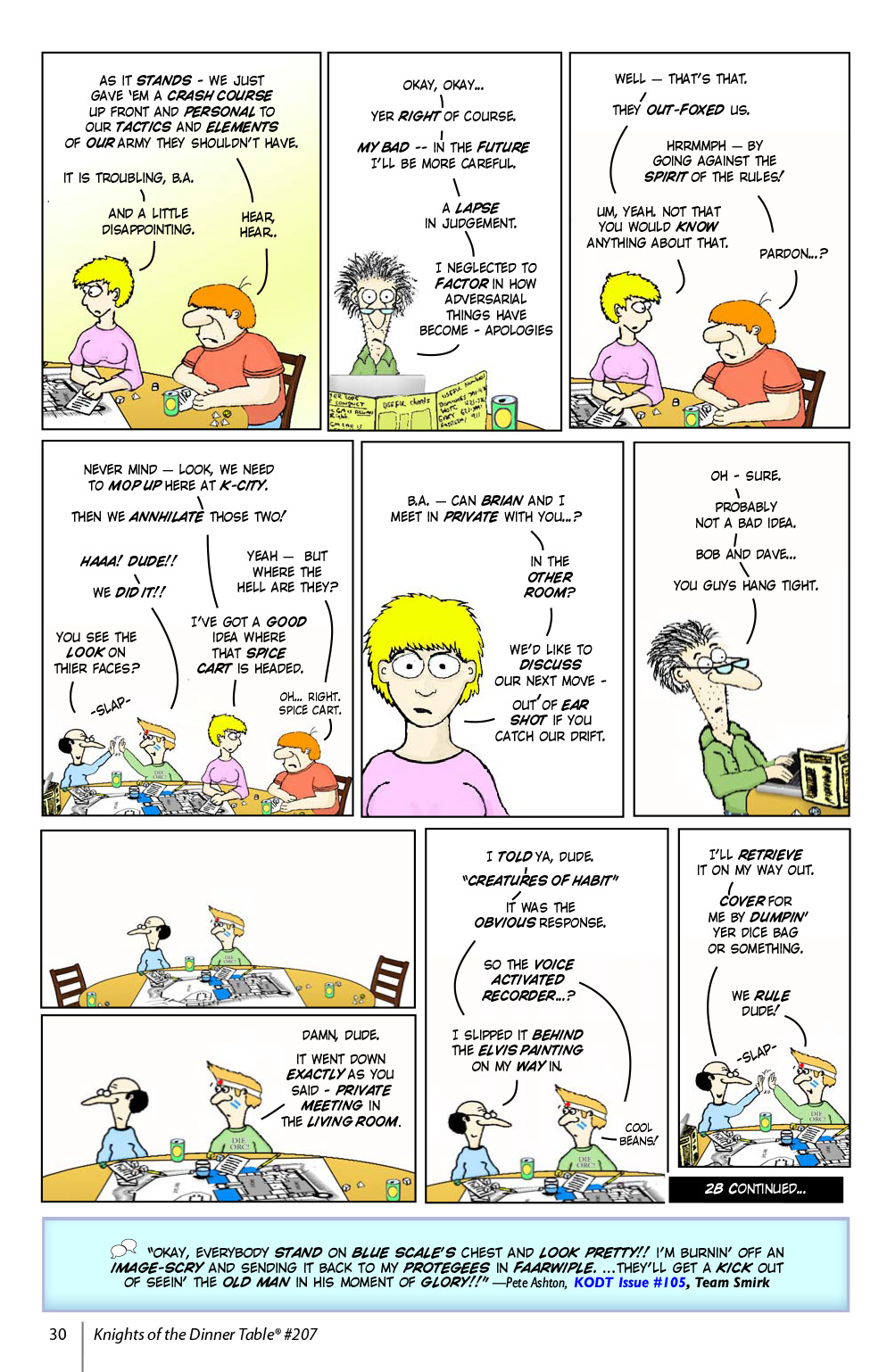 Read online Knights of the Dinner Table comic -  Issue #207 - 32