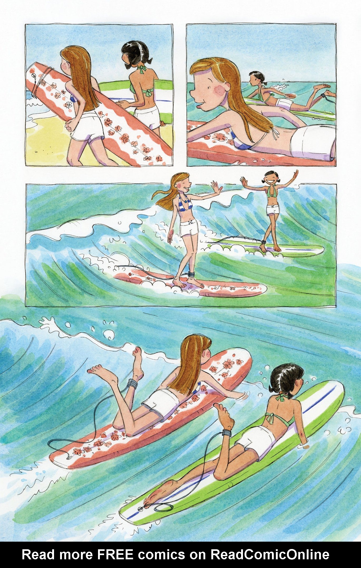 Read online The Science of Surfing: A Surfside Girls Guide to the Ocean comic -  Issue # TPB - 28