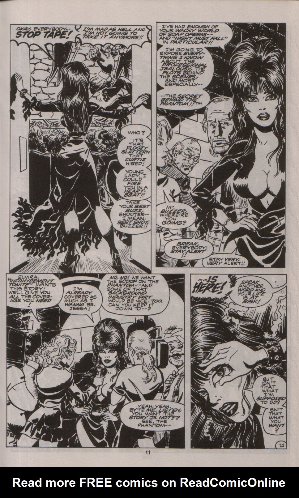 Read online Elvira, Mistress of the Dark comic -  Issue #12 - 12