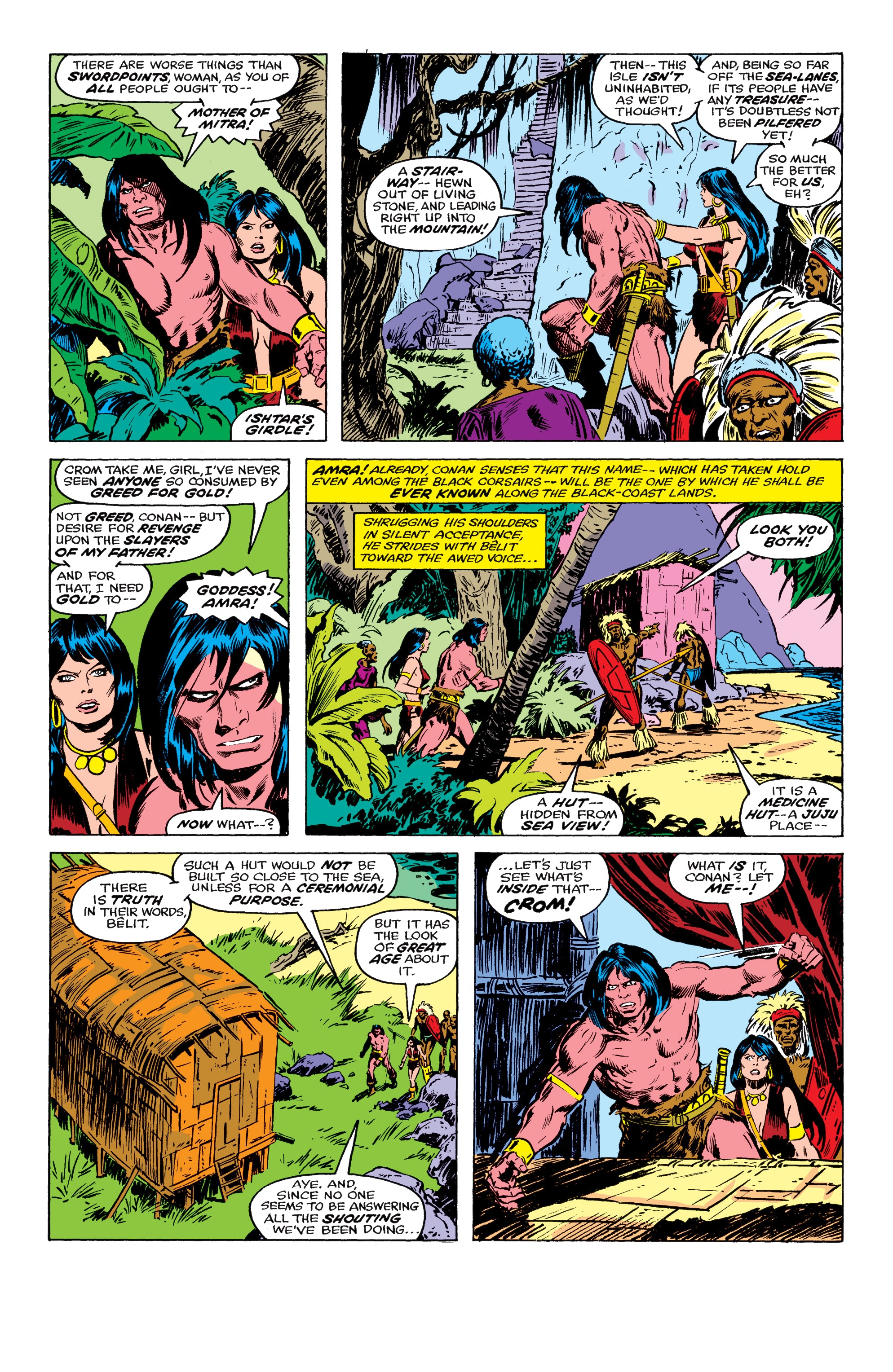 Read online Conan the Barbarian Epic Collection: The Original Marvel Years - Of Once and Future Kings comic -  Issue # TPB (Part 2) - 4