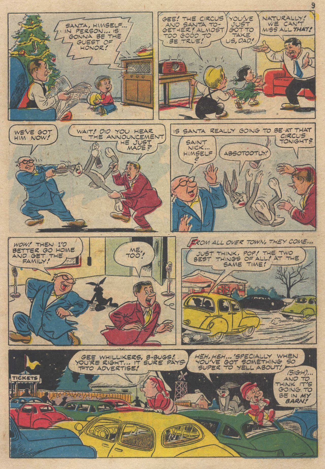 Read online Bugs Bunny's Christmas Funnies comic -  Issue # TPB 3 - 11