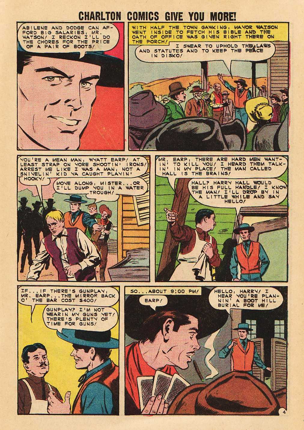 Read online Wyatt Earp Frontier Marshal comic -  Issue #53 - 13