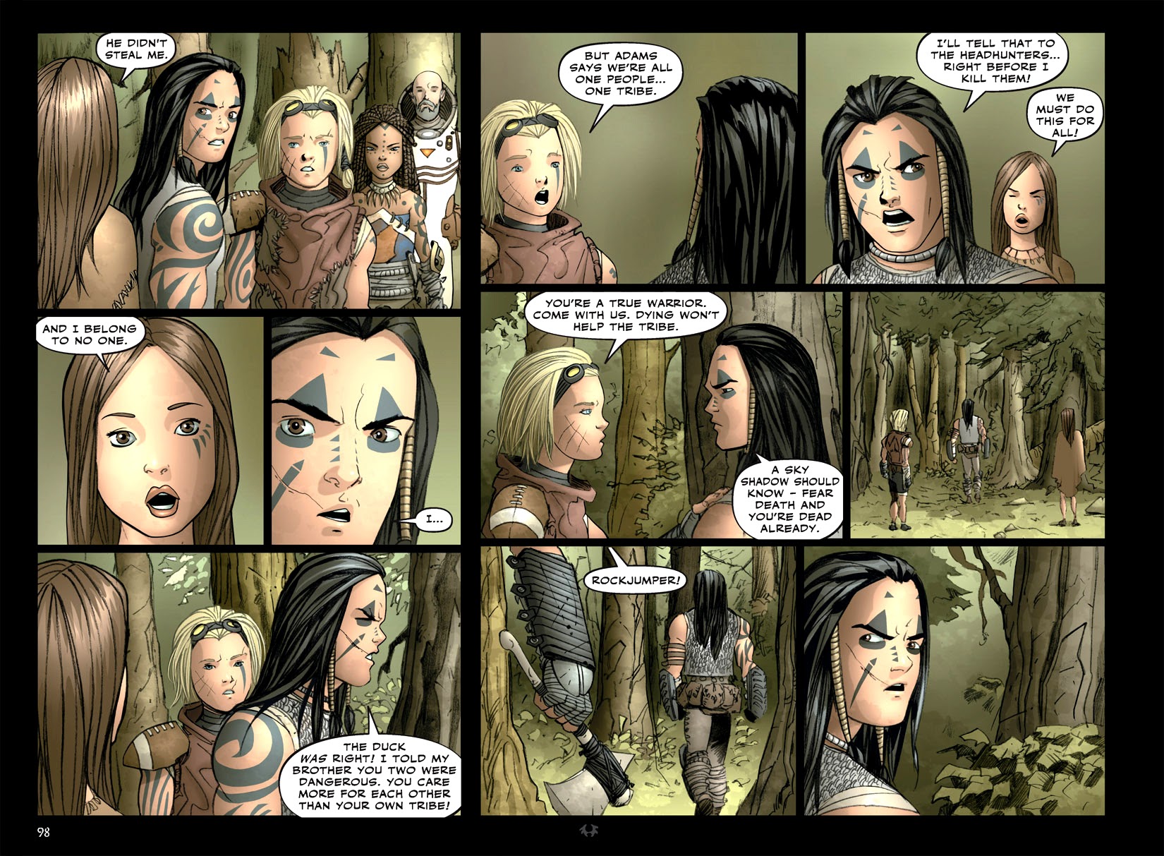 Read online Tribes: The Dog Years comic -  Issue #4 - 9