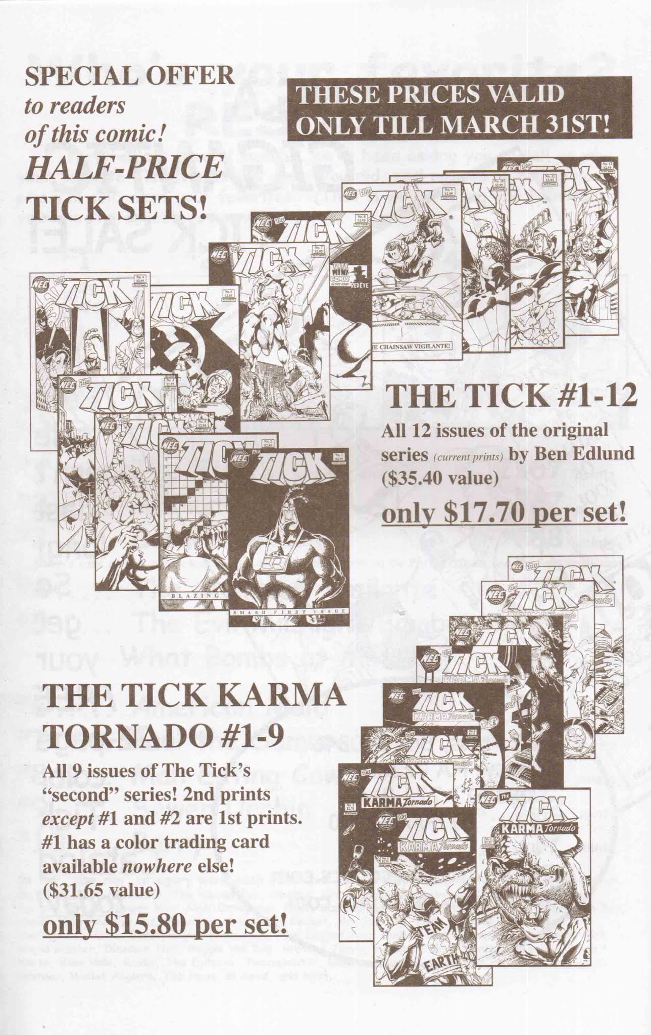 Read online The Tick and Arthur comic -  Issue #1 - 32