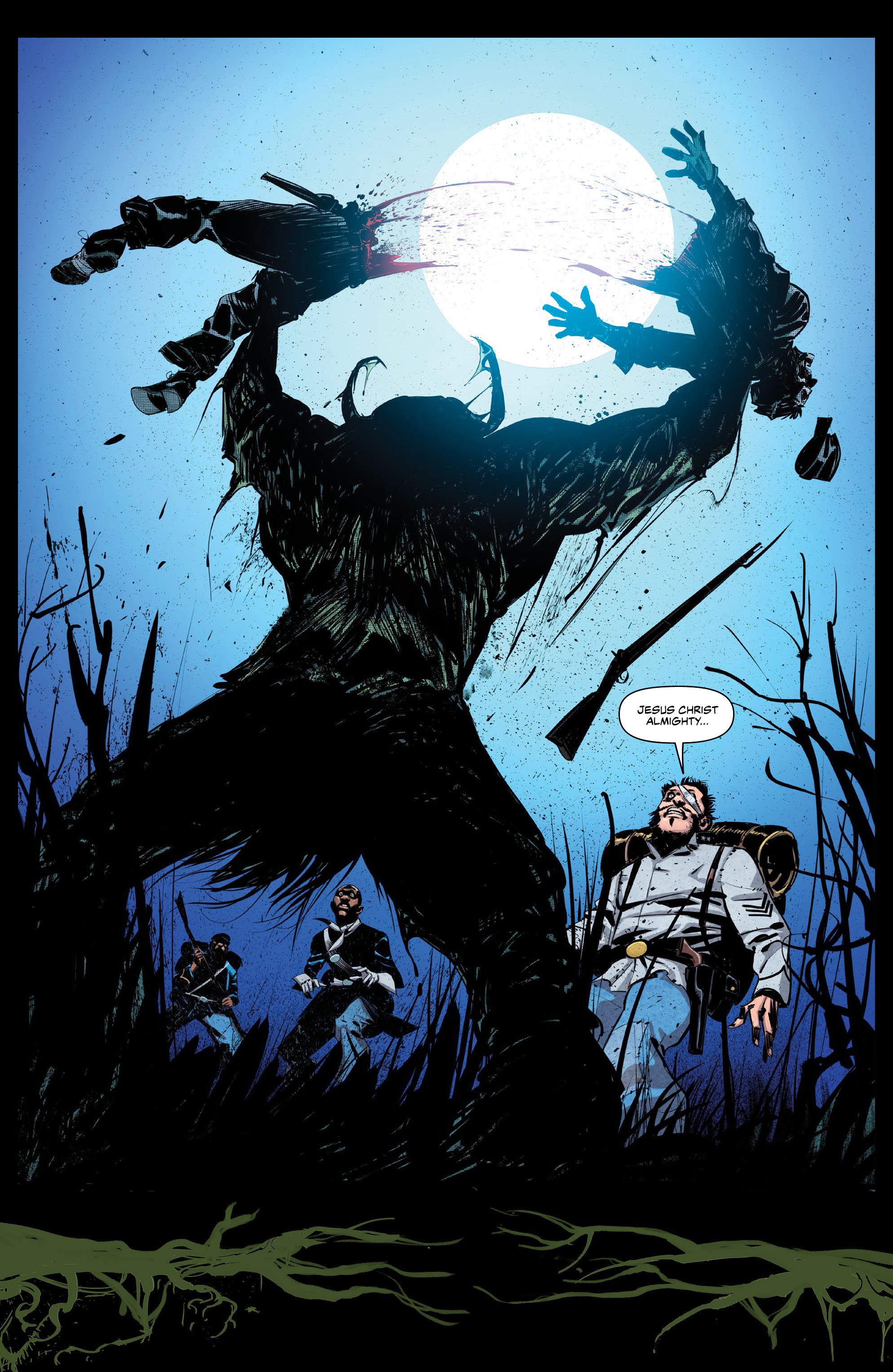 Read online Swamp God comic -  Issue #3 - 9