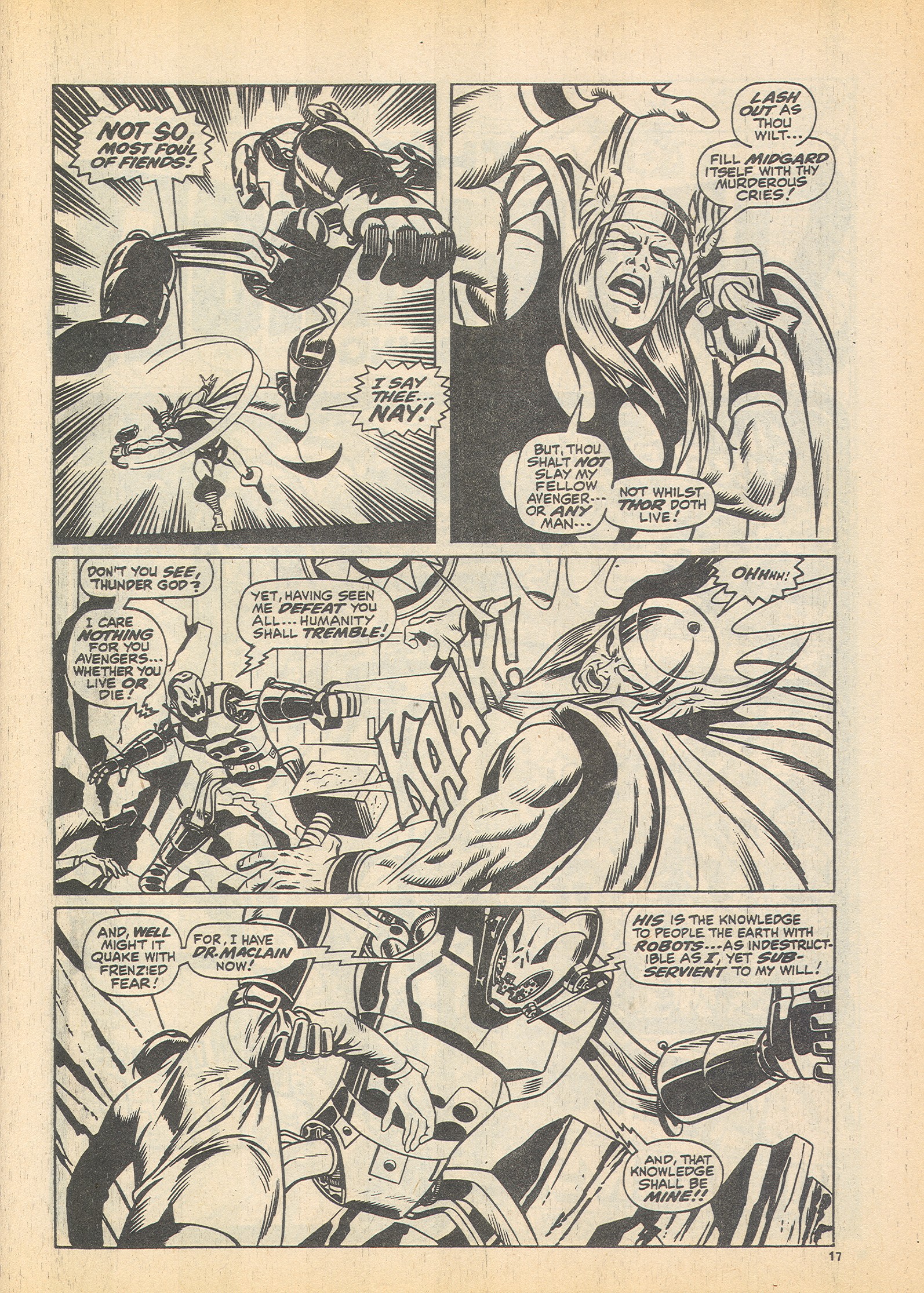 Read online The Avengers (1973) comic -  Issue #103 - 17