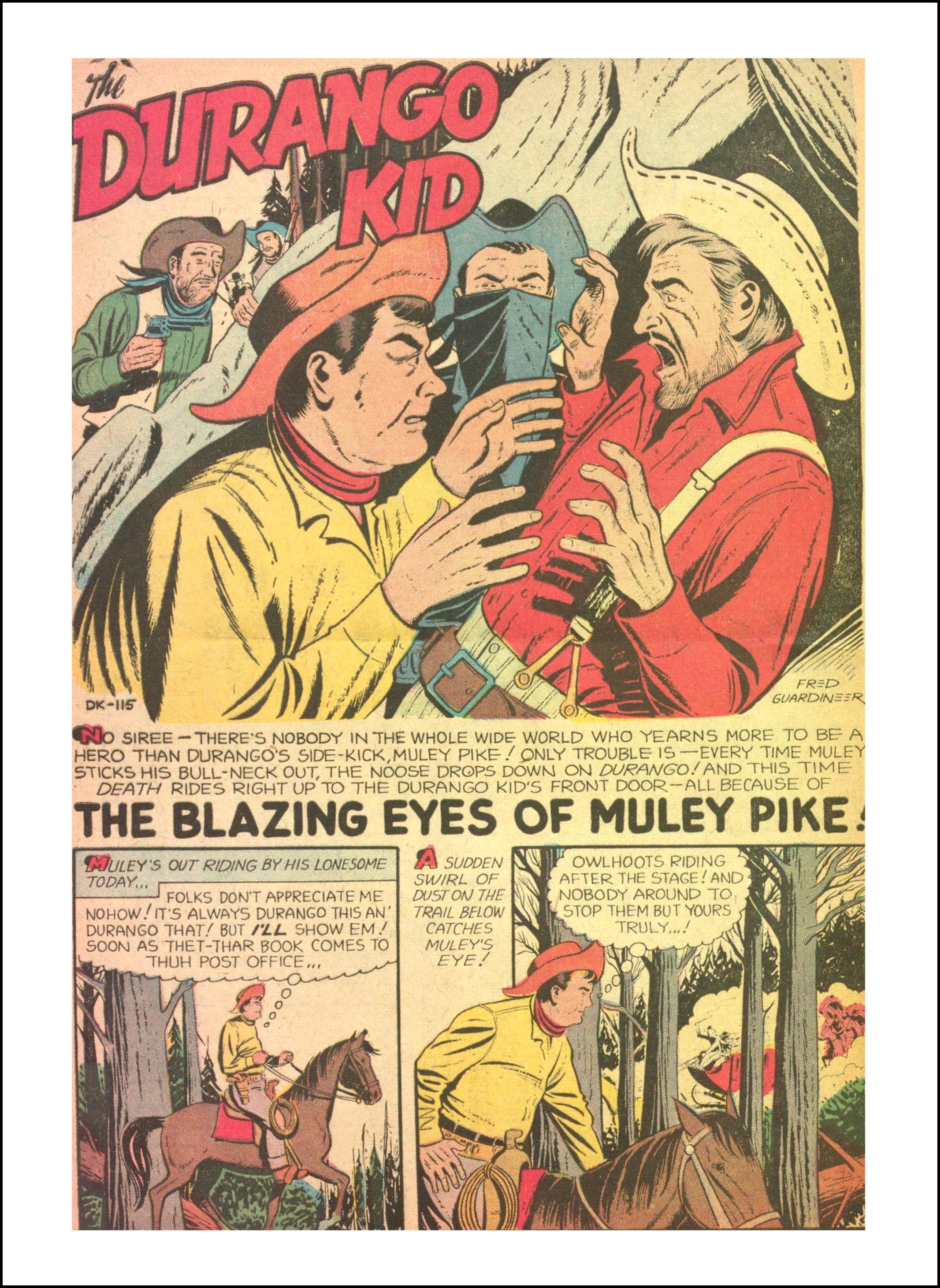 Read online Charles Starrett as The Durango Kid comic -  Issue #35 - 28