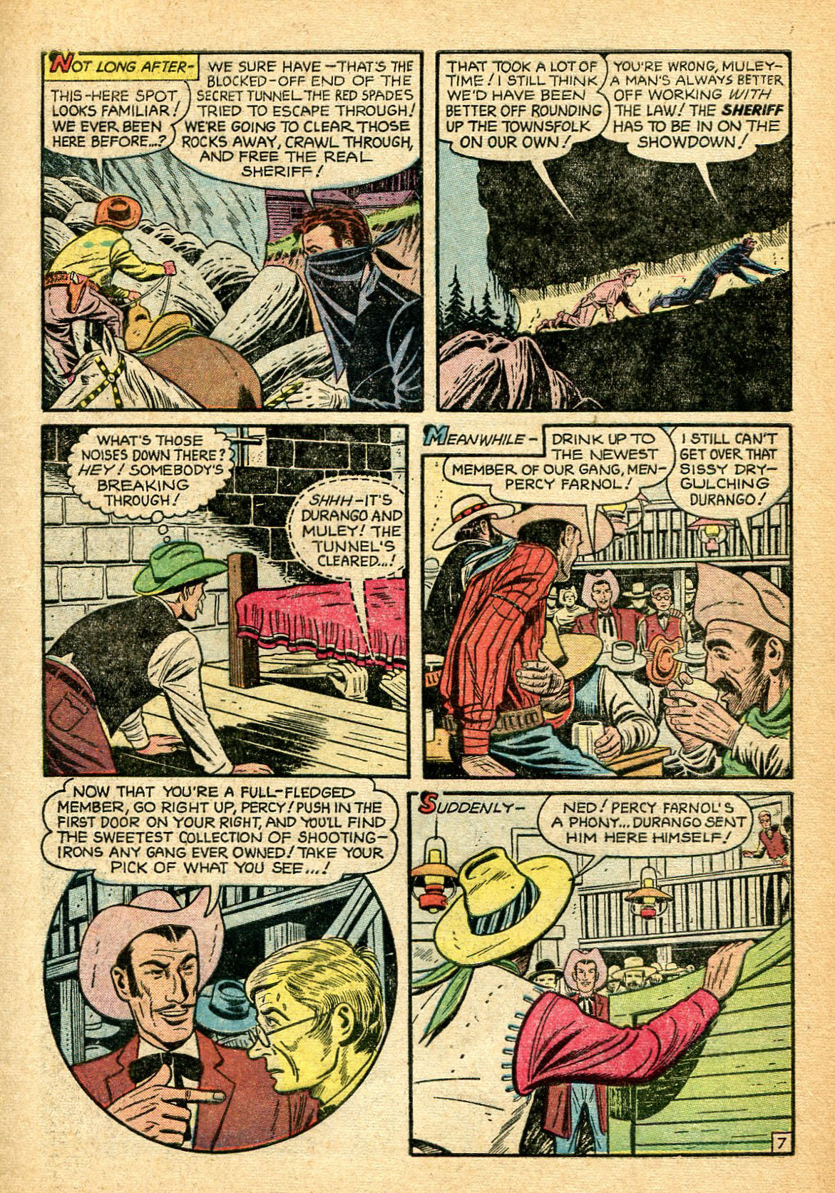 Read online Charles Starrett as The Durango Kid comic -  Issue #39 - 9