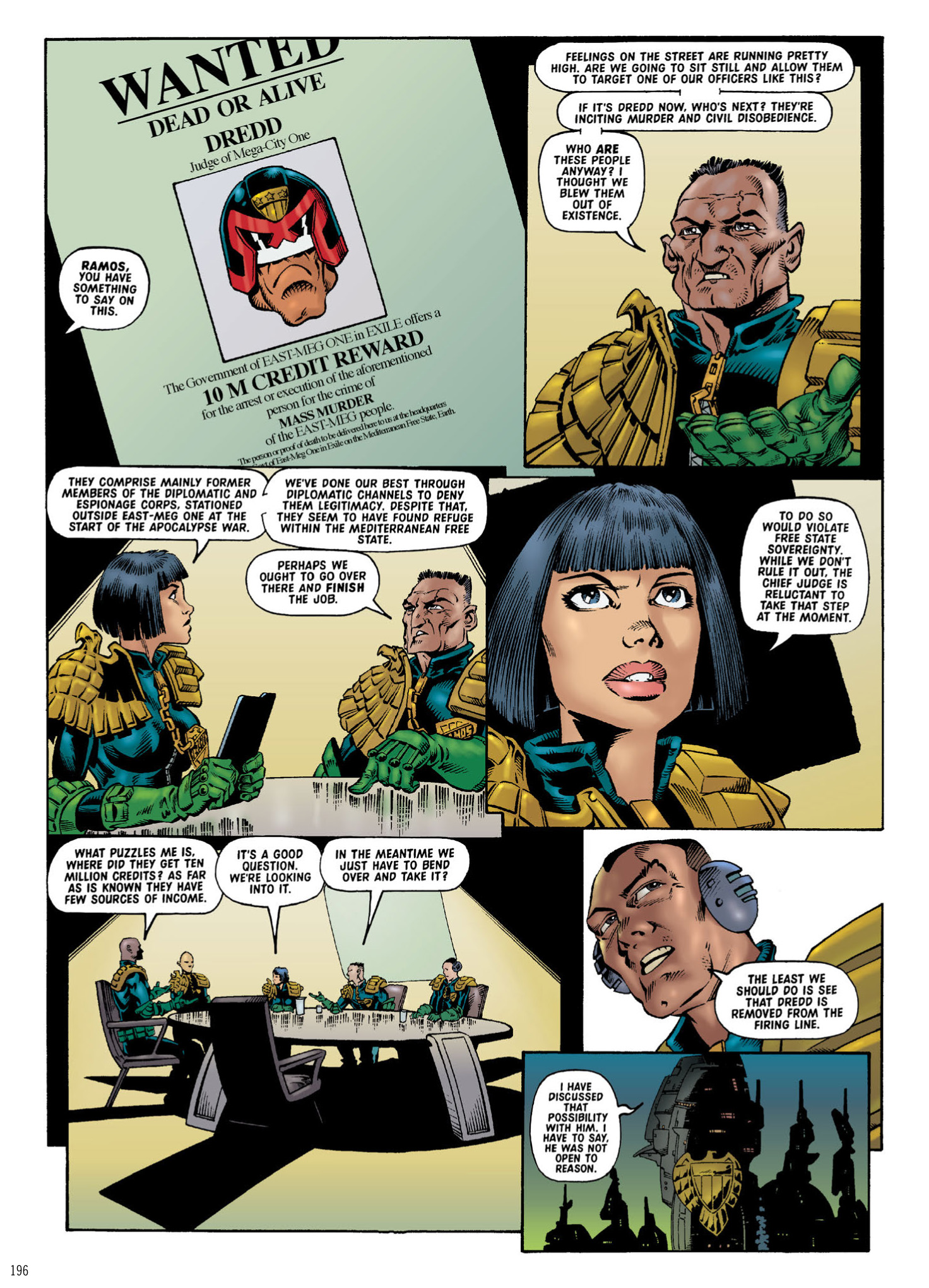 Read online Judge Dredd: The Complete Case Files comic -  Issue # TPB 30 - 198