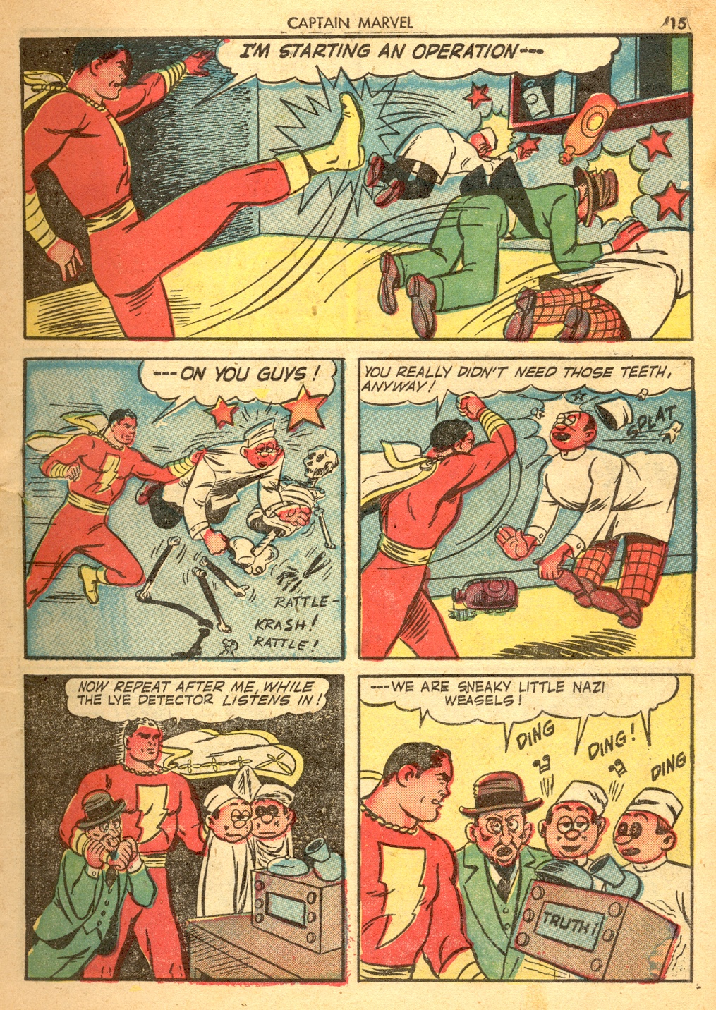 Read online Captain Marvel Adventures comic -  Issue #23 - 15
