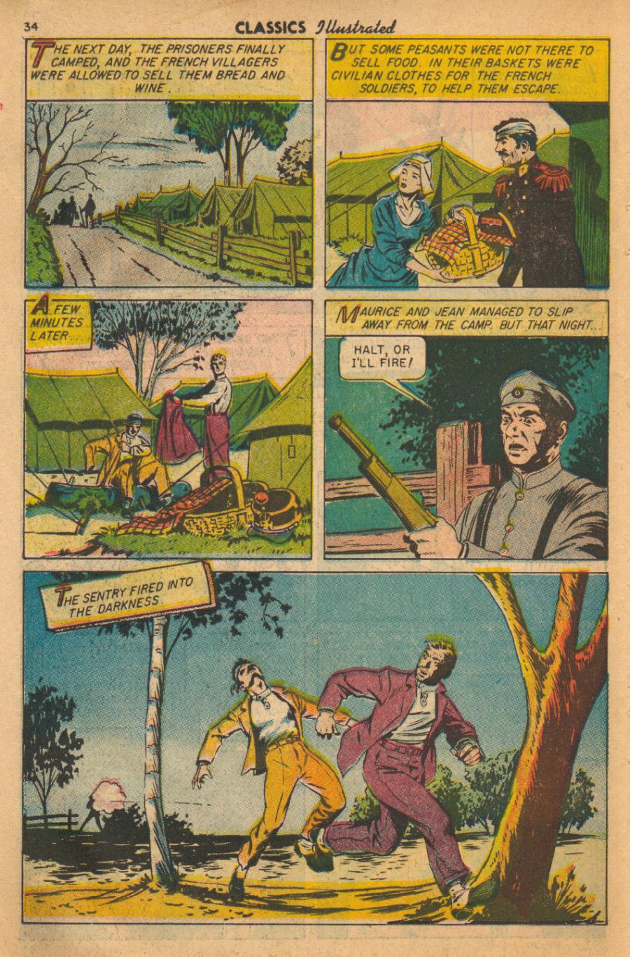Read online Classics Illustrated comic -  Issue #126 - 36