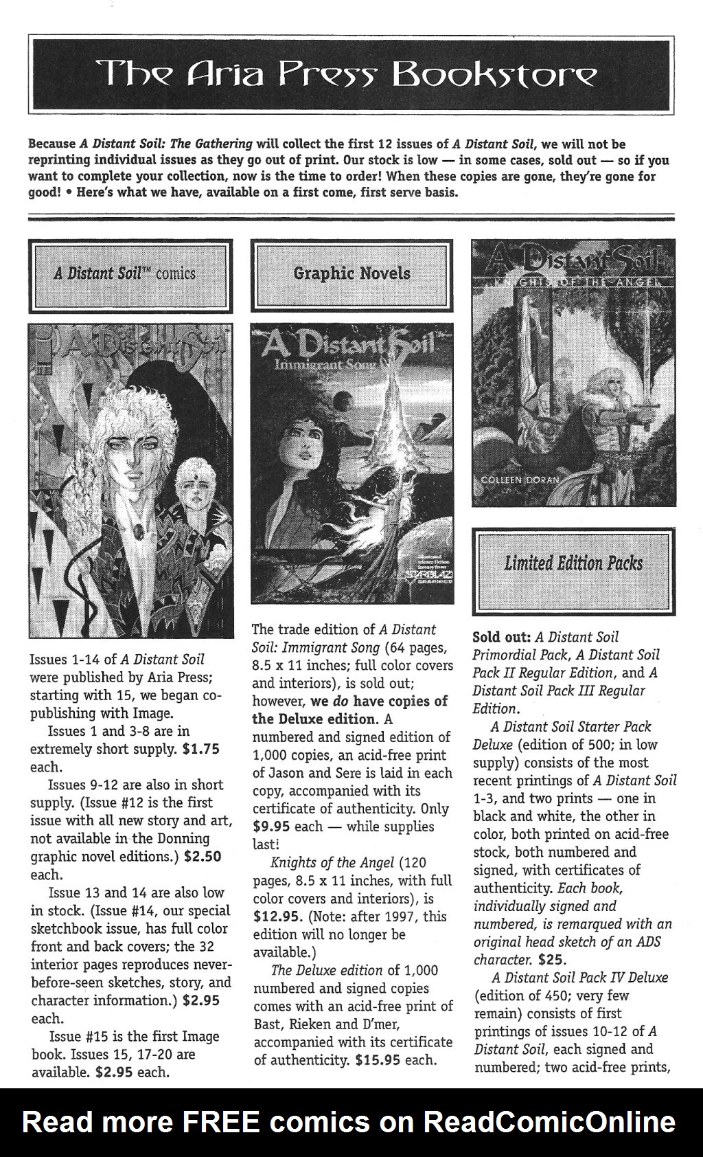 Read online A Distant Soil comic -  Issue #20 - 22