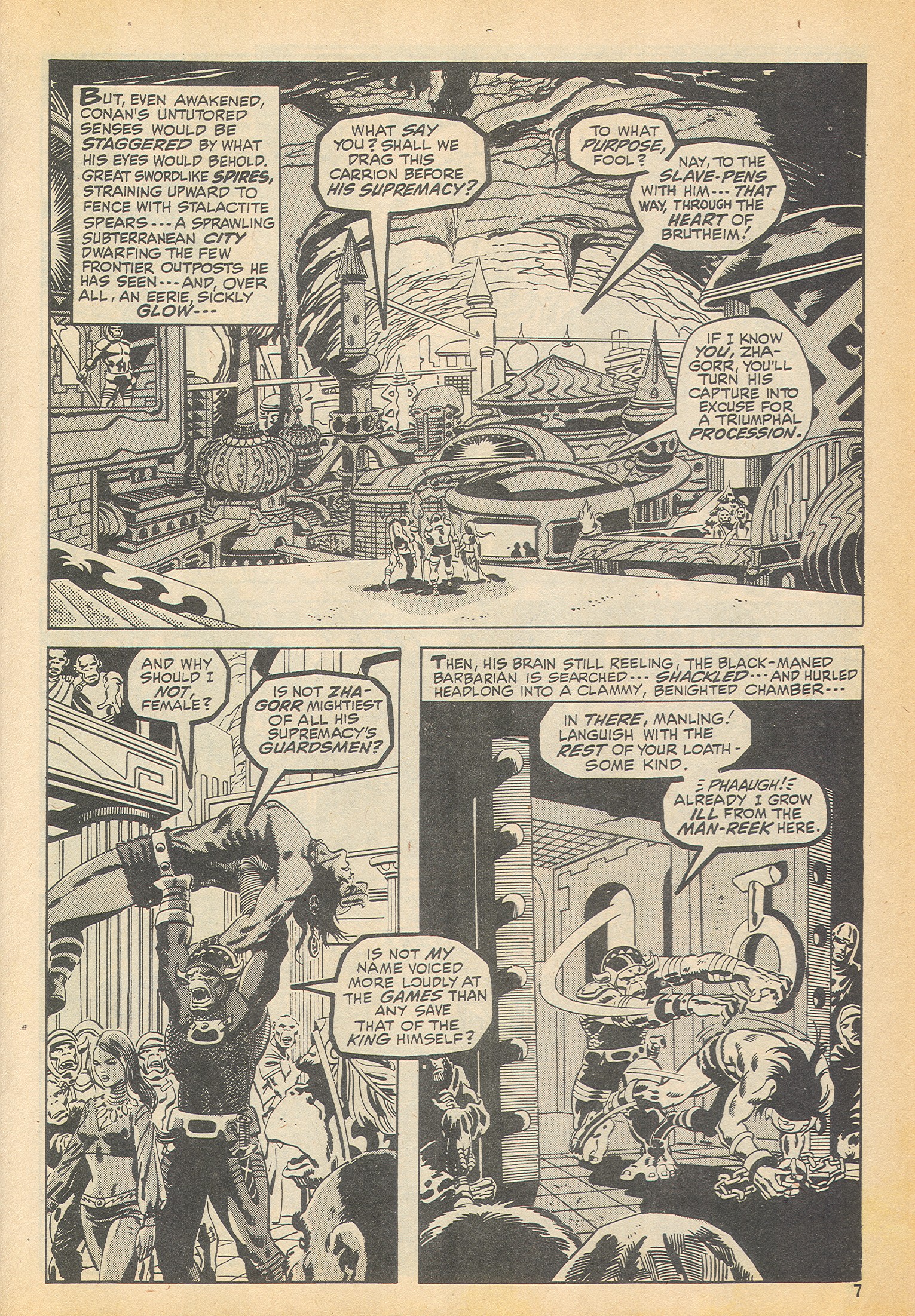 Read online The Savage Sword of Conan (1975) comic -  Issue #2 - 7
