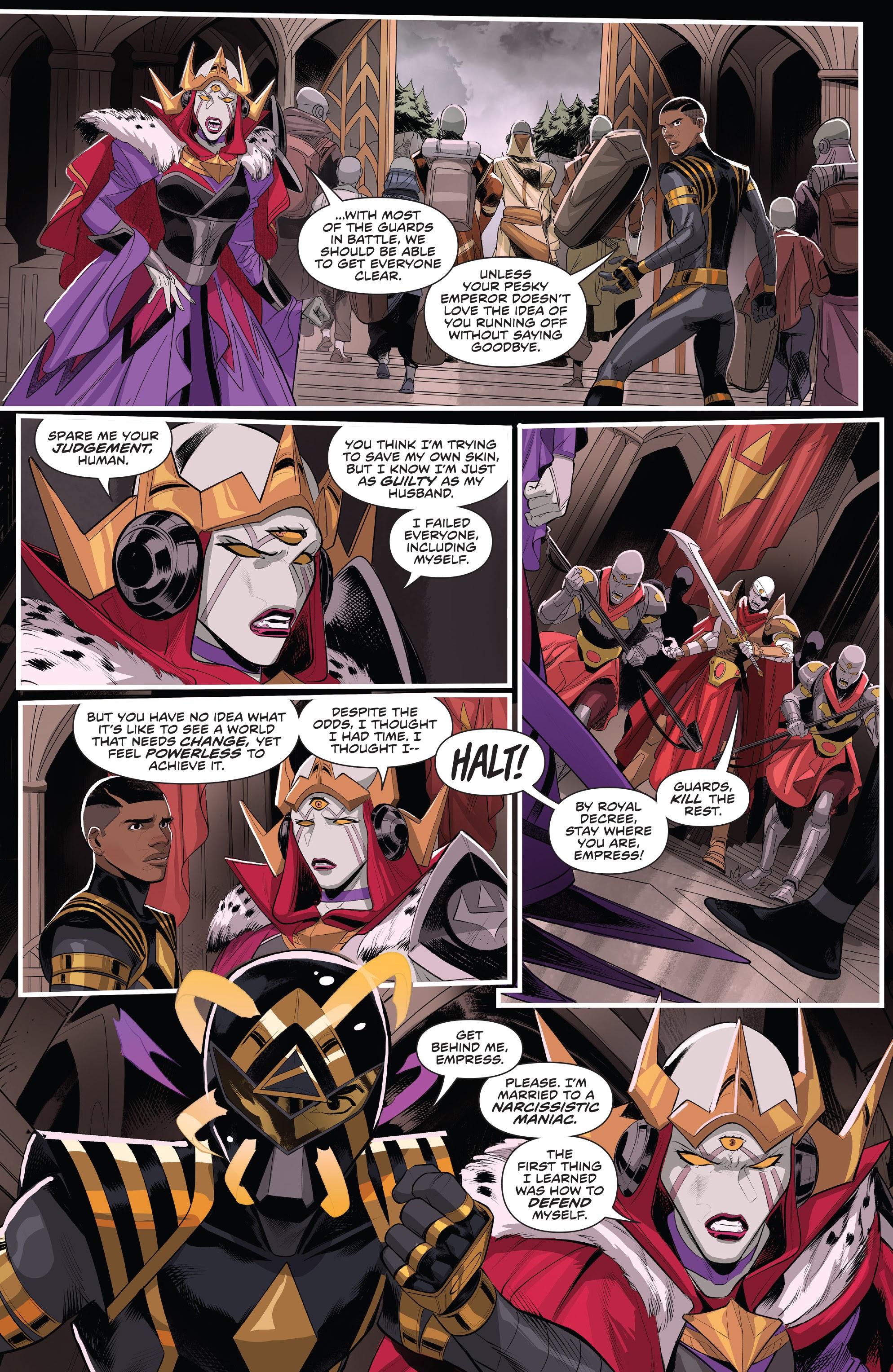 Read online Power Rangers comic -  Issue #8 - 10