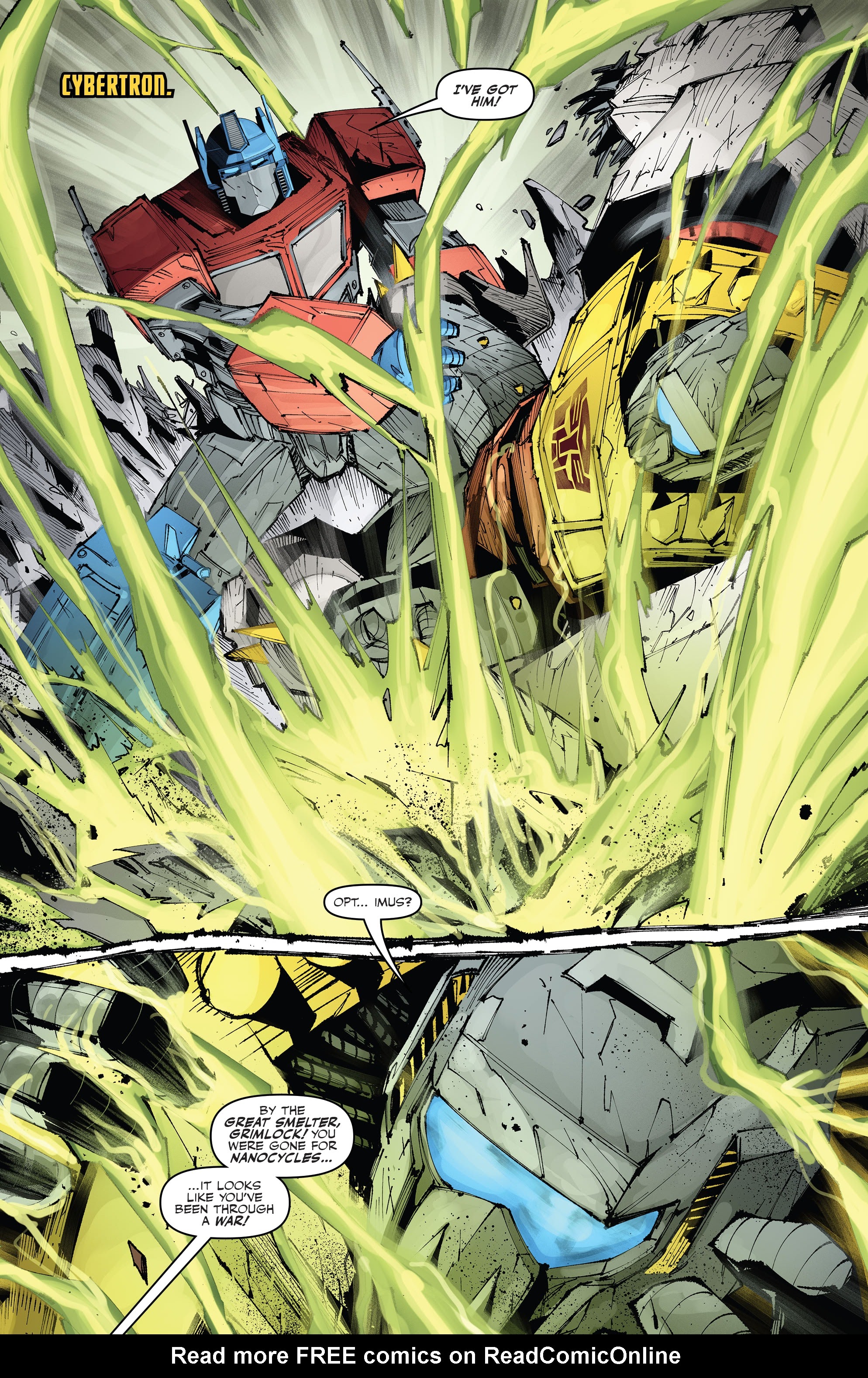 Read online Transformers: King Grimlock comic -  Issue #5 - 23