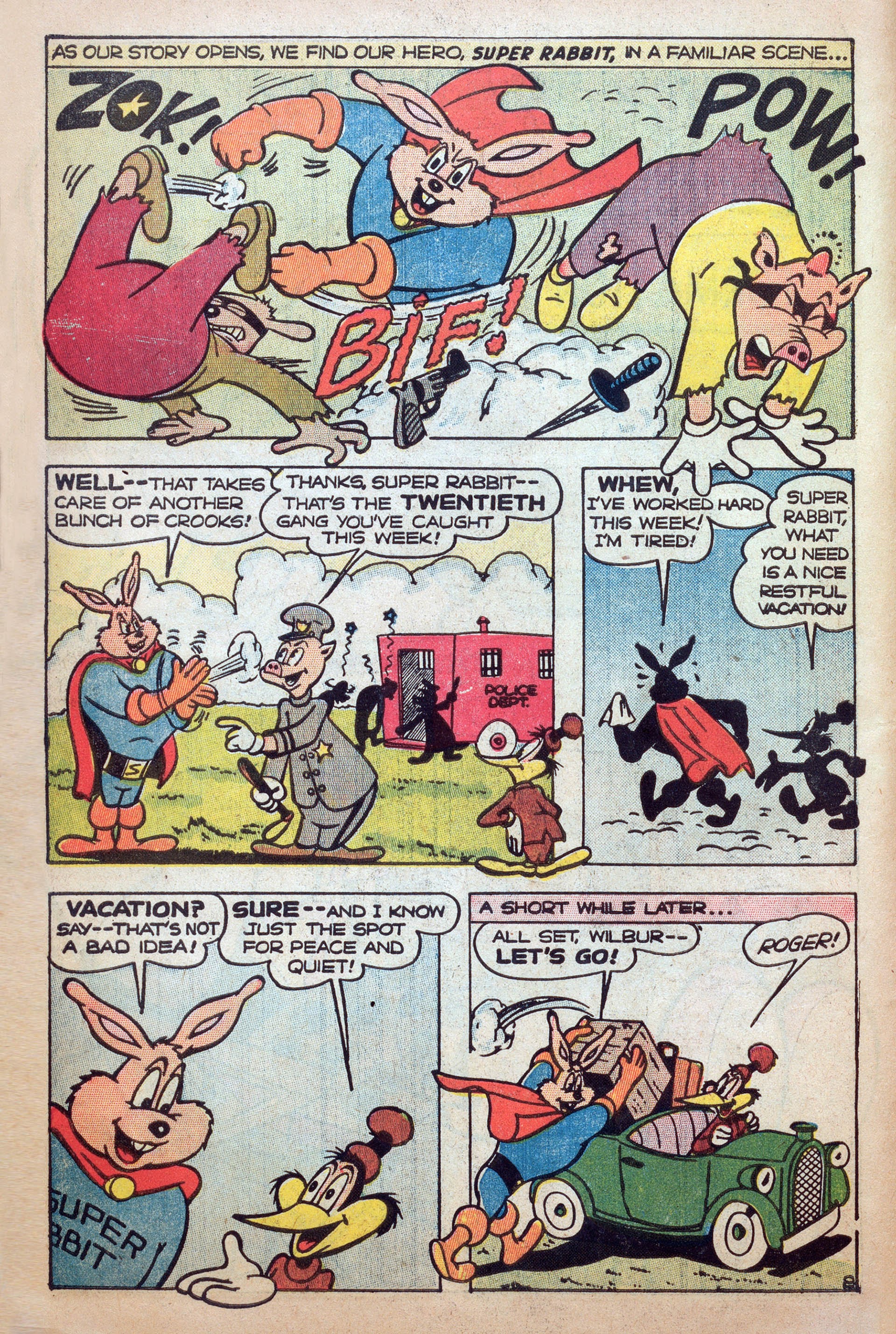 Read online Super Rabbit comic -  Issue #13 - 4