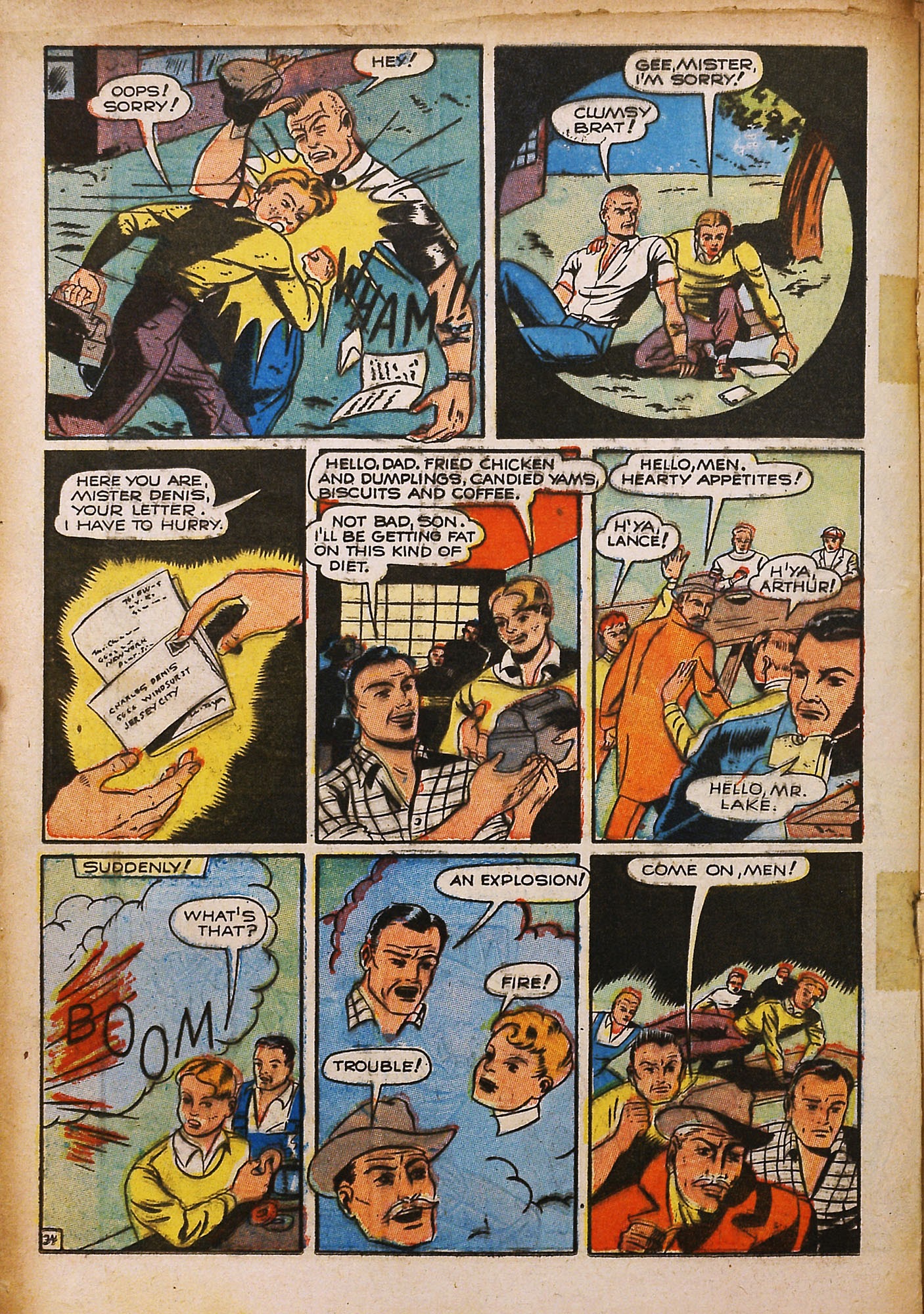 Read online Super-Mystery Comics comic -  Issue #15 - 35