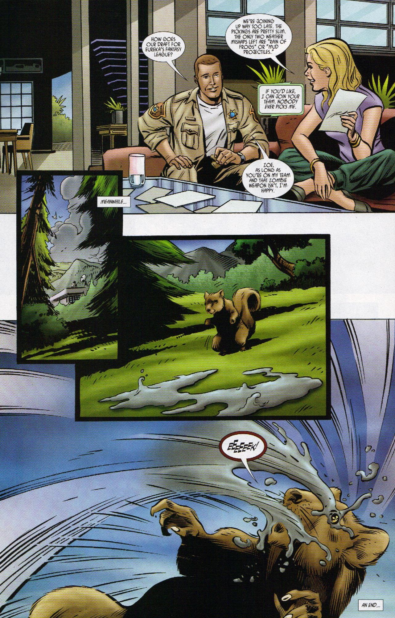 Read online Eureka comic -  Issue #4 - 24