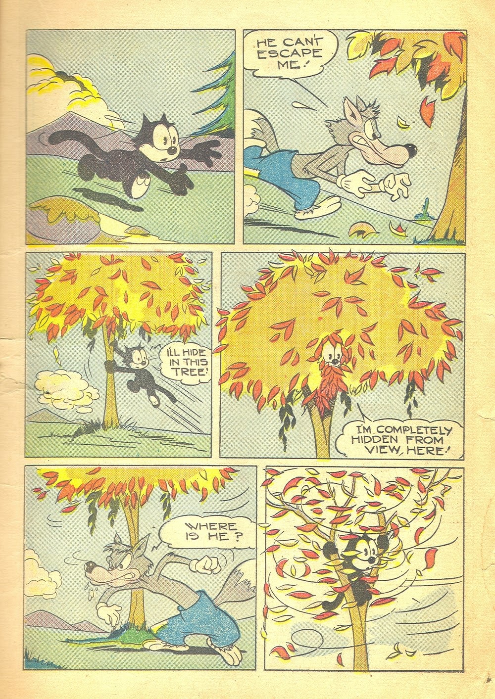 Read online Felix the Cat (1948) comic -  Issue #6 - 21