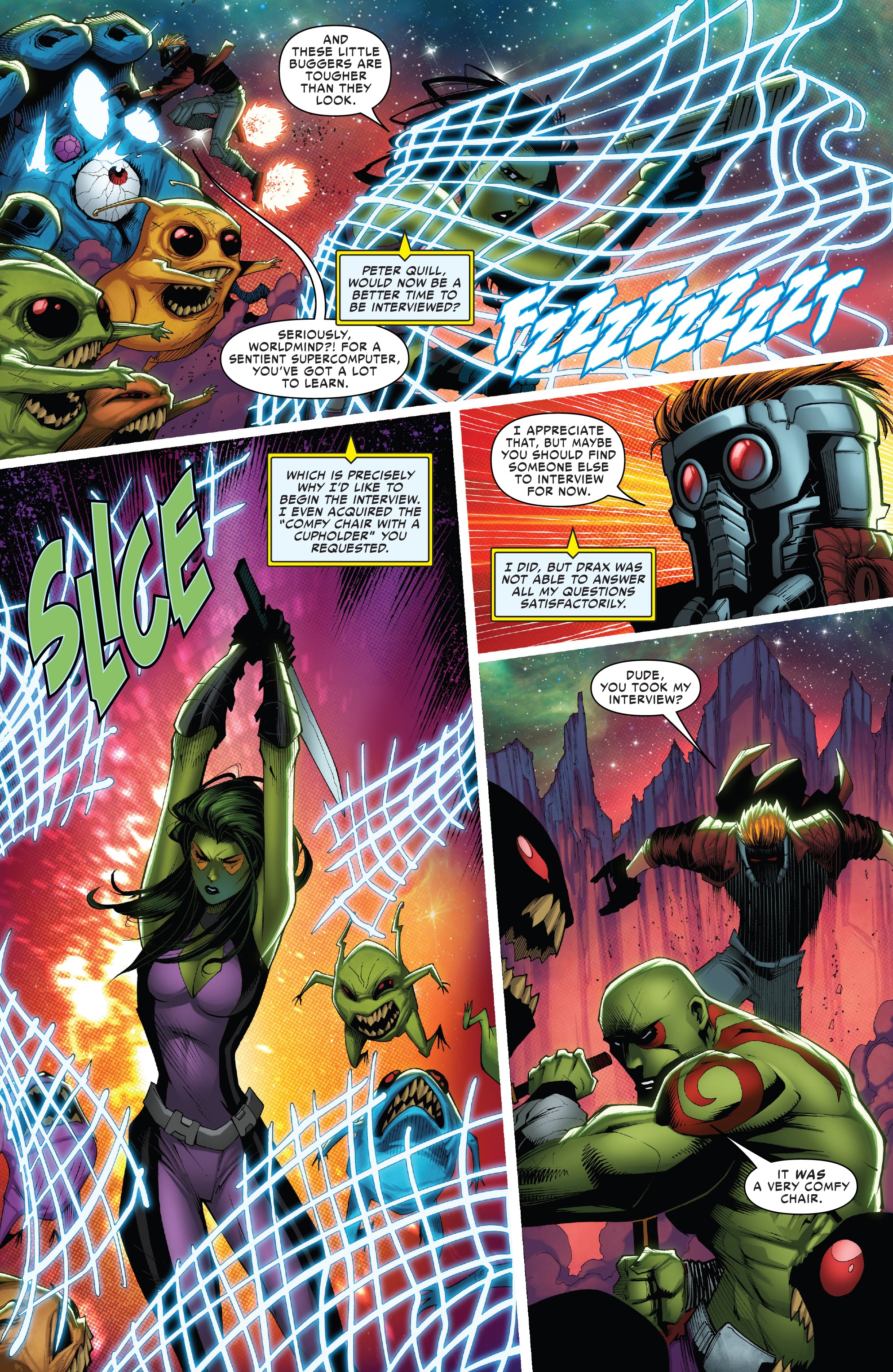 Read online Guardians of the Galaxy: Cosmic Rewind comic -  Issue #1 - 8
