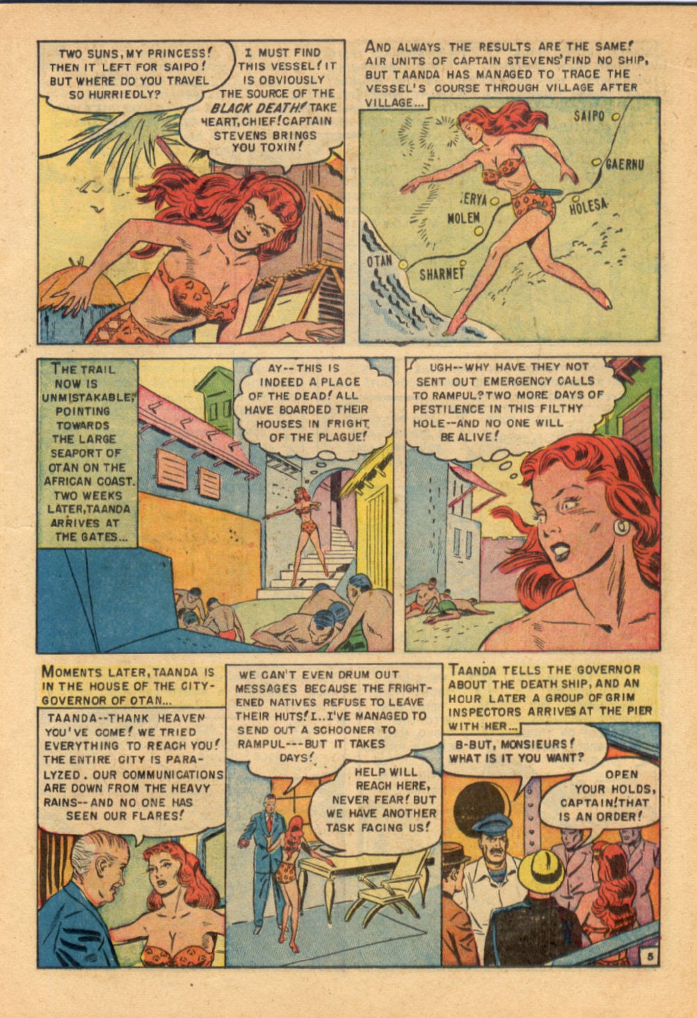 Read online Taanda White Princess of the Jungle comic -  Issue #3 - 15