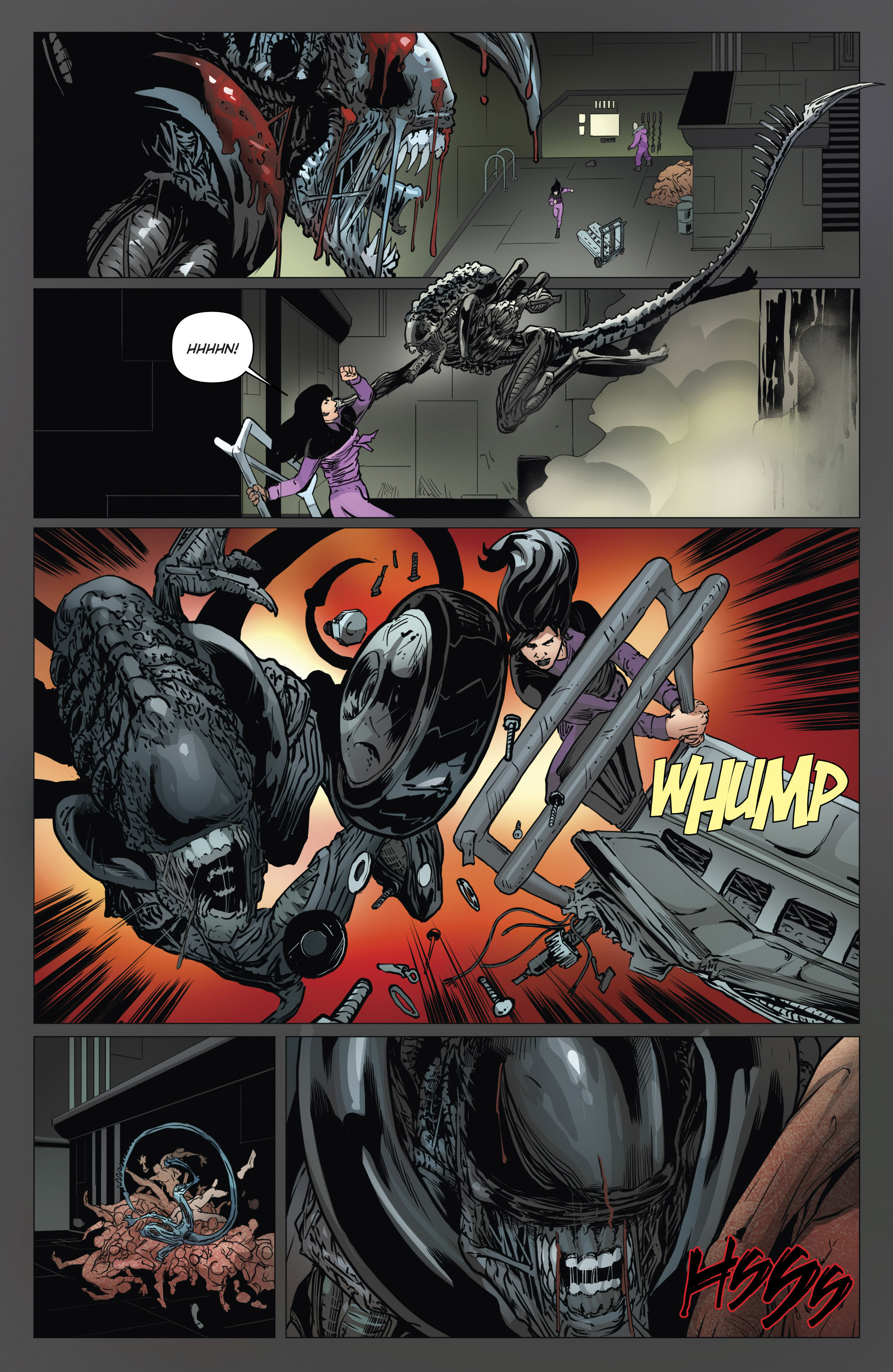Read online Aliens/Vampirella comic -  Issue #3 - 15