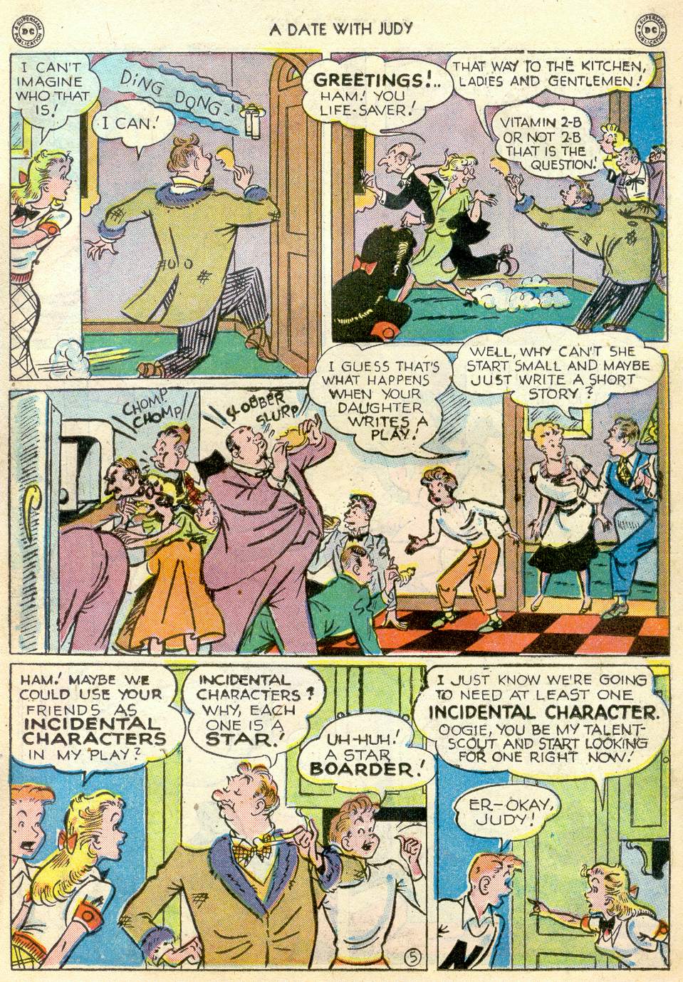 Read online A Date with Judy comic -  Issue #7 - 35