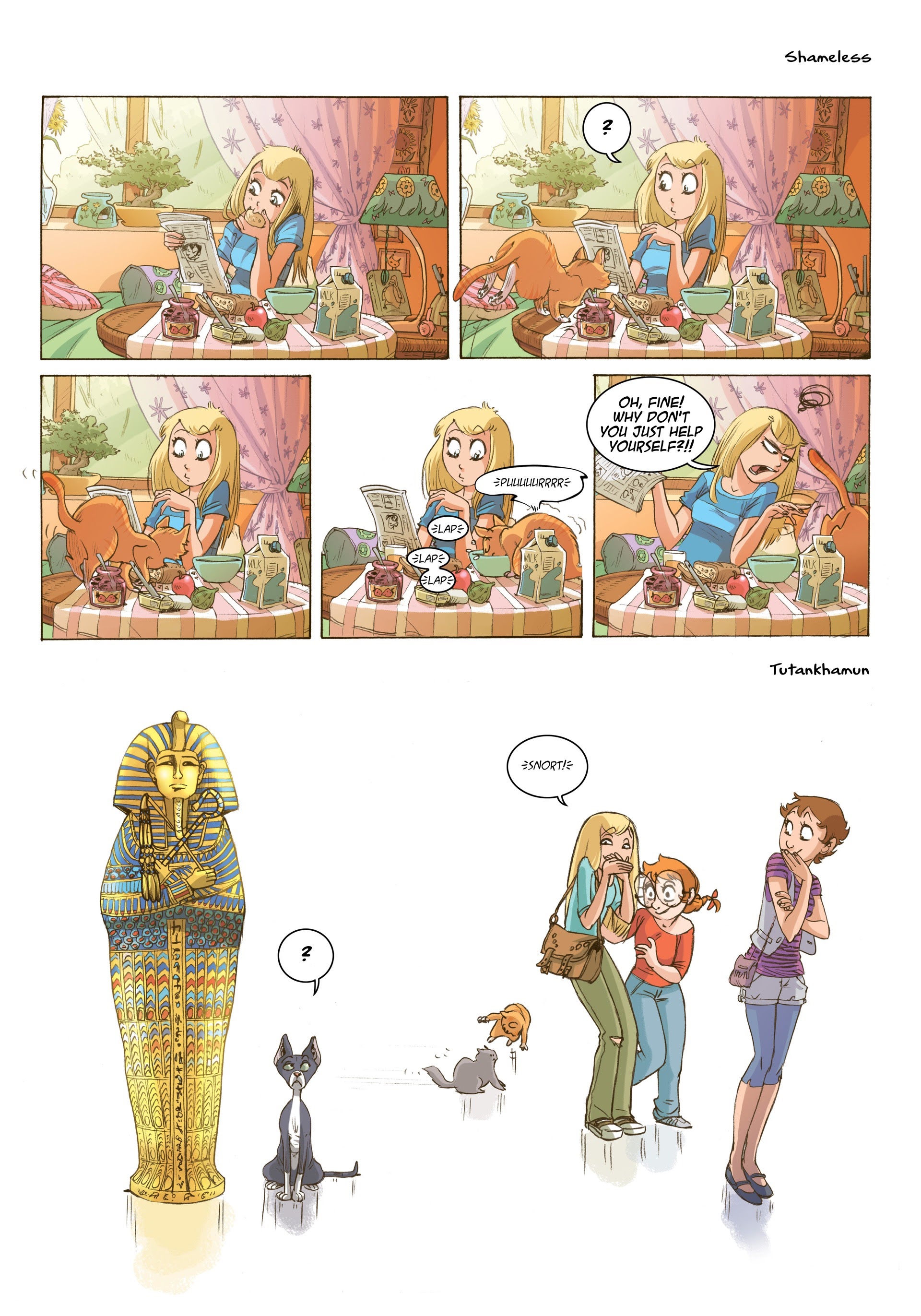 Read online Cats! Purrfect Strangers comic -  Issue # TPB (Part 2) - 14